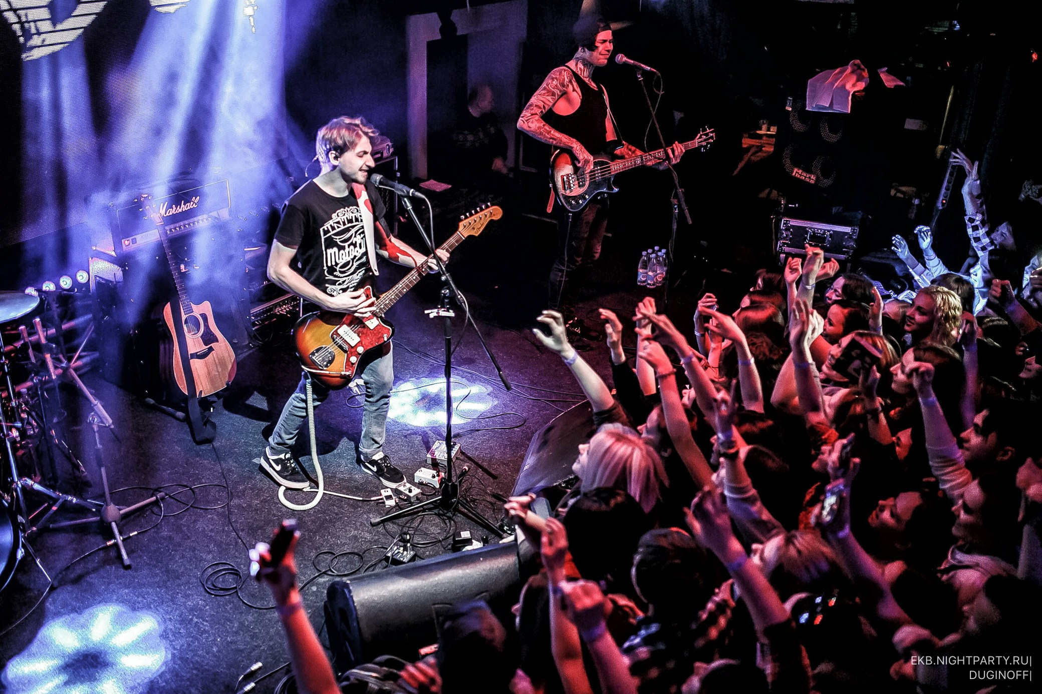 НЕРВЫ Концерт. Профессиональный фотограф Дугинов Николай | Екатеринбург