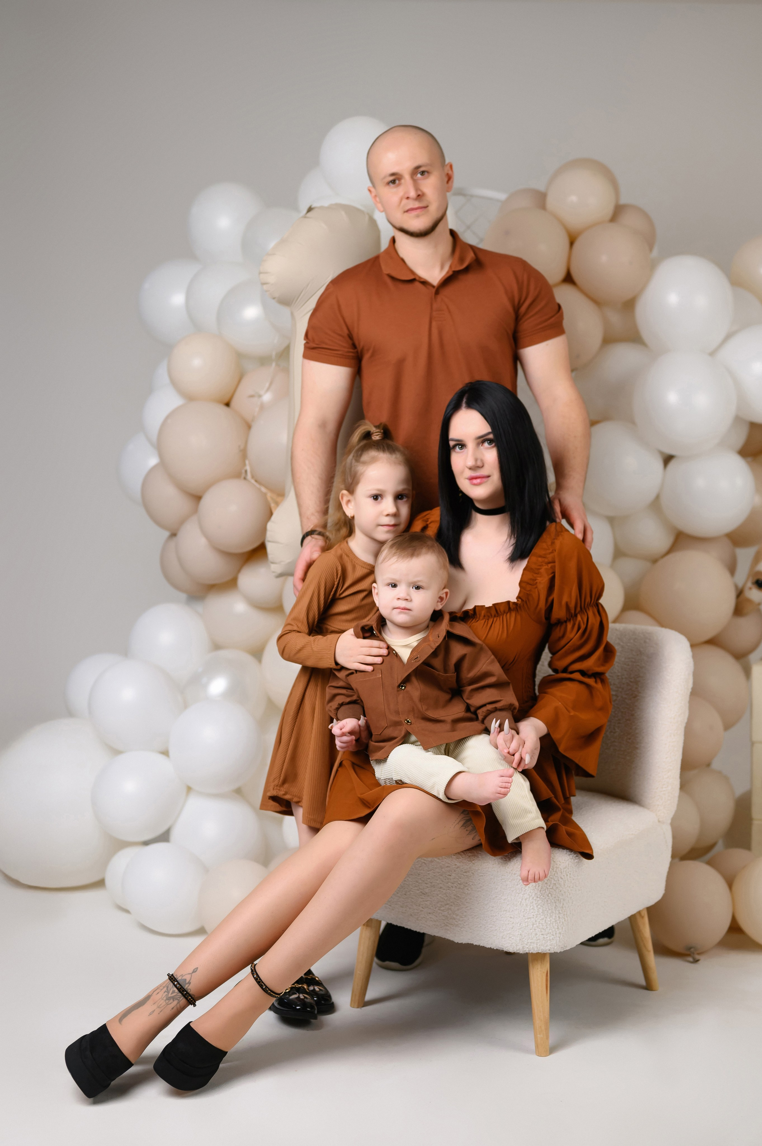 Съемки в стандартной фотозоне. Детская и семейная фотостудия в Калининграде