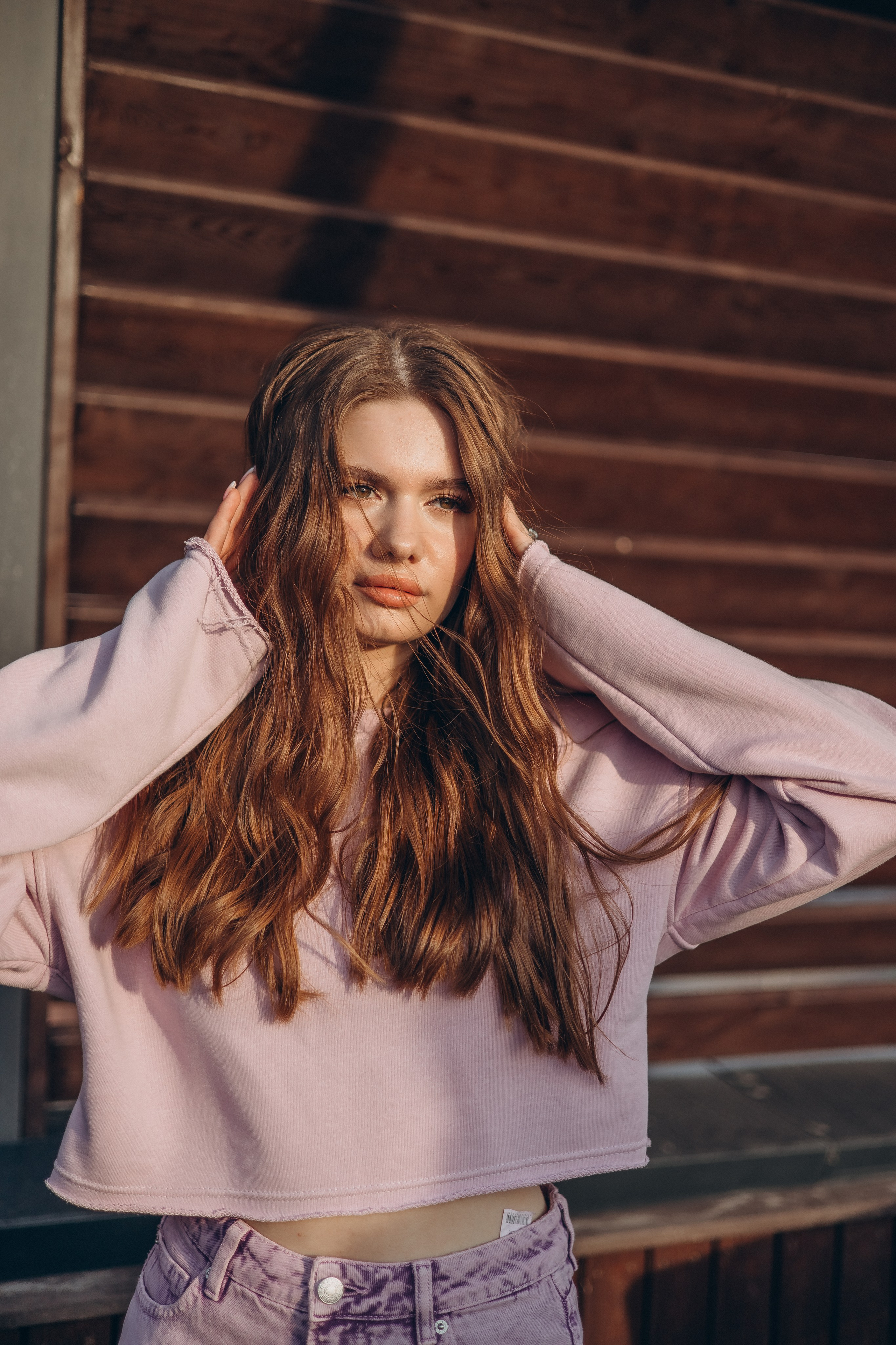 Закат на крыше — цветочная фотосессия. Семейный, детский, женский фотограф в Новосибирске Оля Борисова