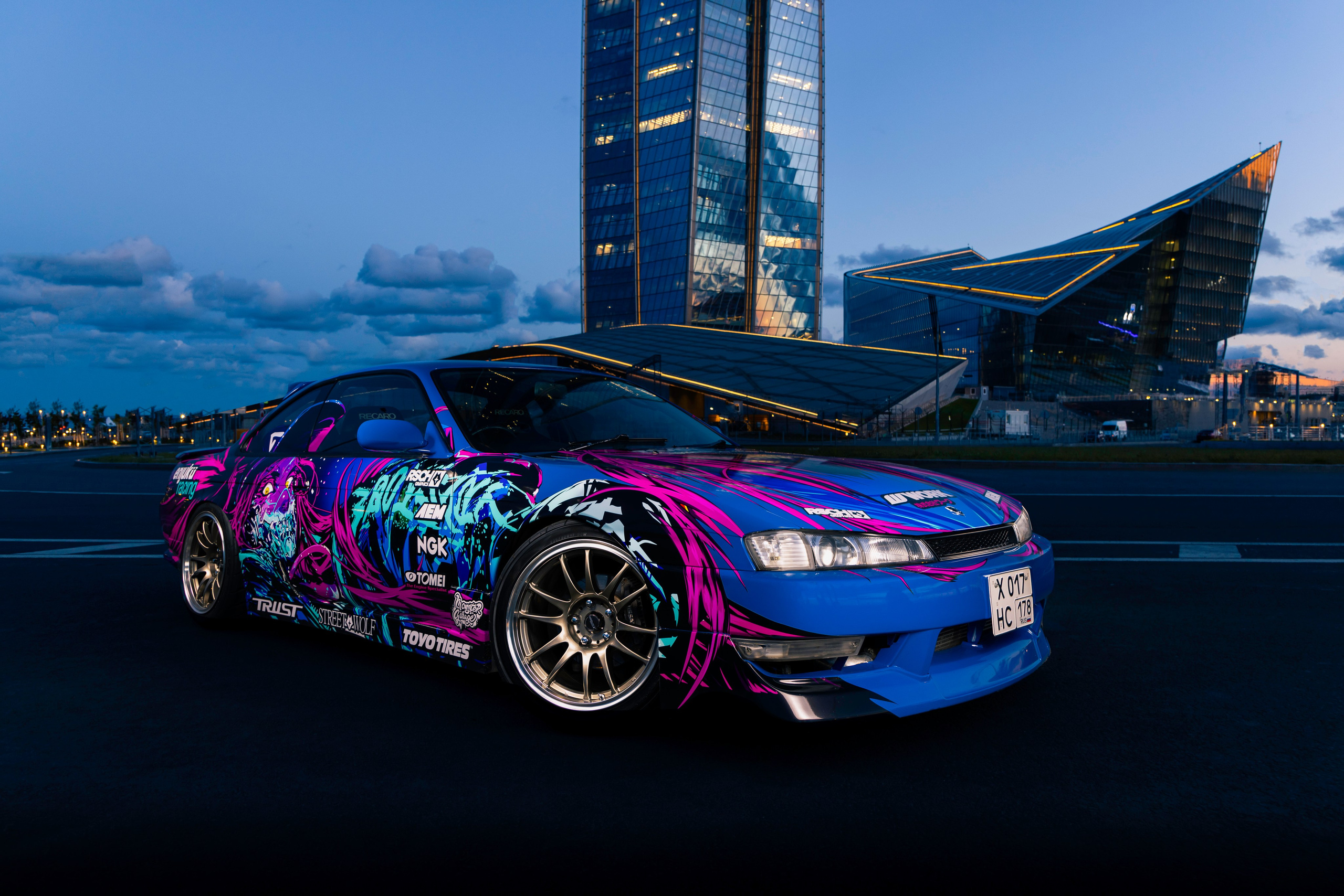 Nissan Silvia s14. Автомобильный фотограф в Санкт-Петербурге — Илья Kaseone_1