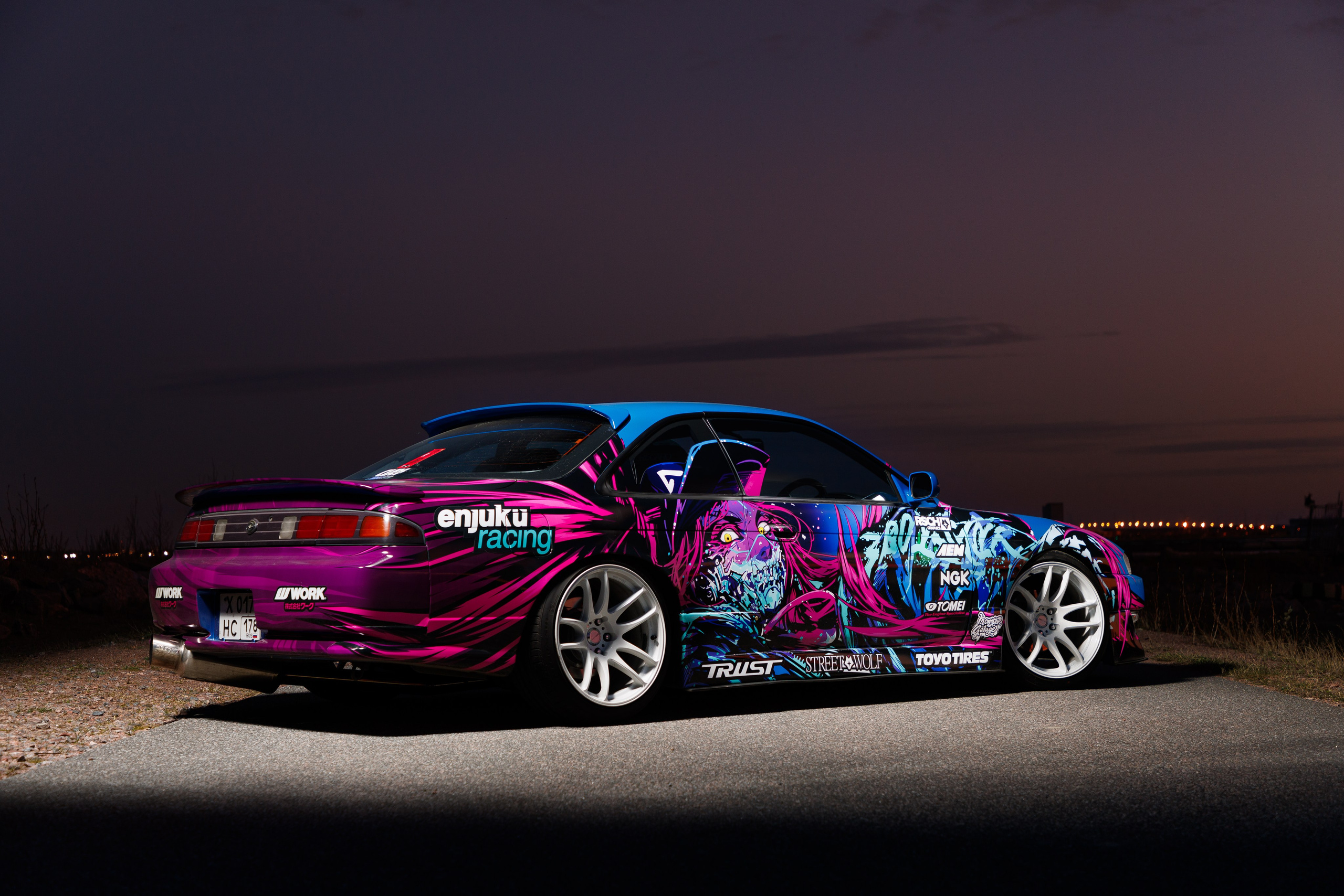 Nissan Silvia s14 pt.2. Автомобильный фотограф в Санкт-Петербурге — Илья Kaseone_1