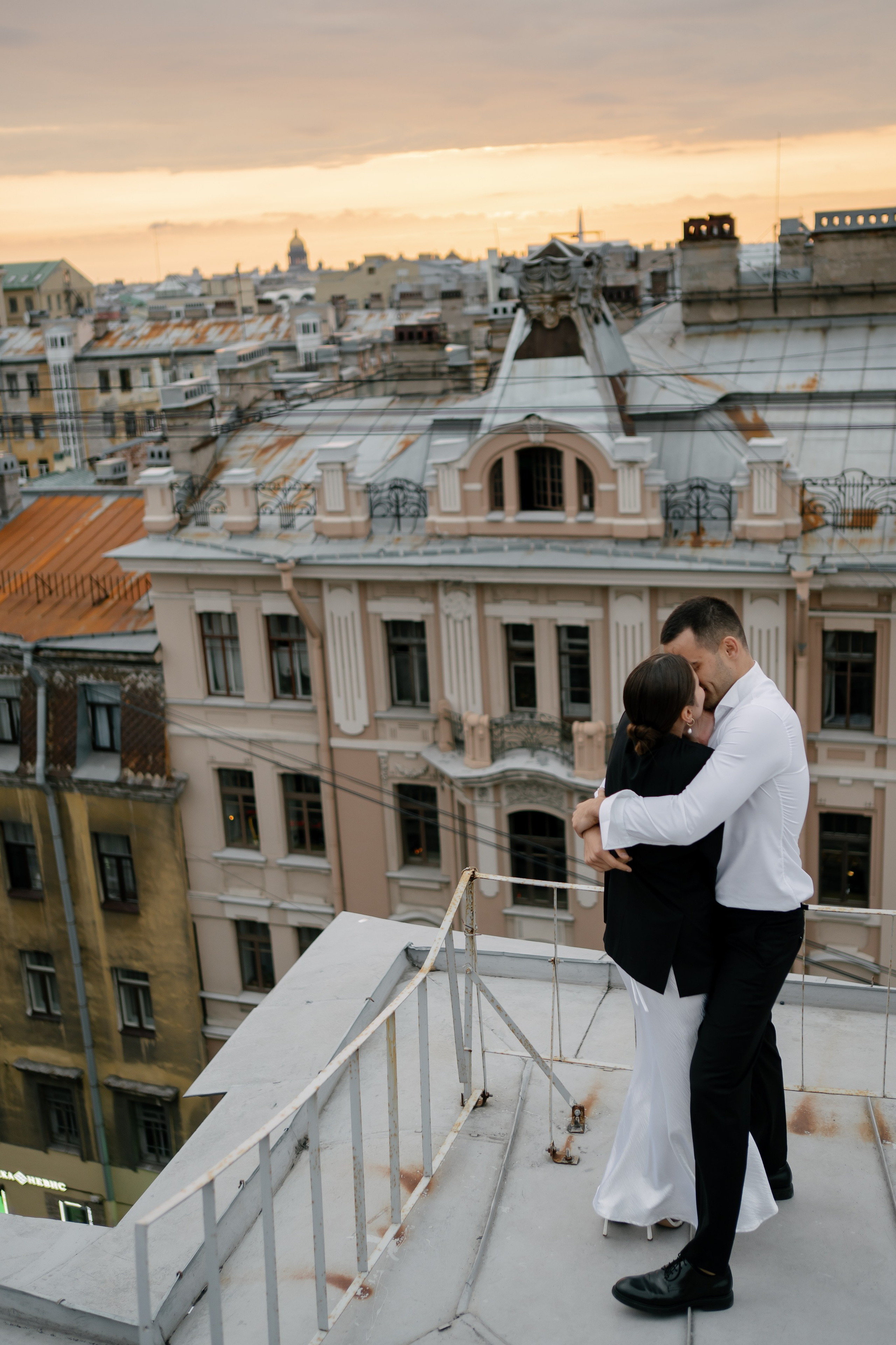 На крышах Питера. Семейный и свадебный фотограф в Красногорске Анастасия Тихонова