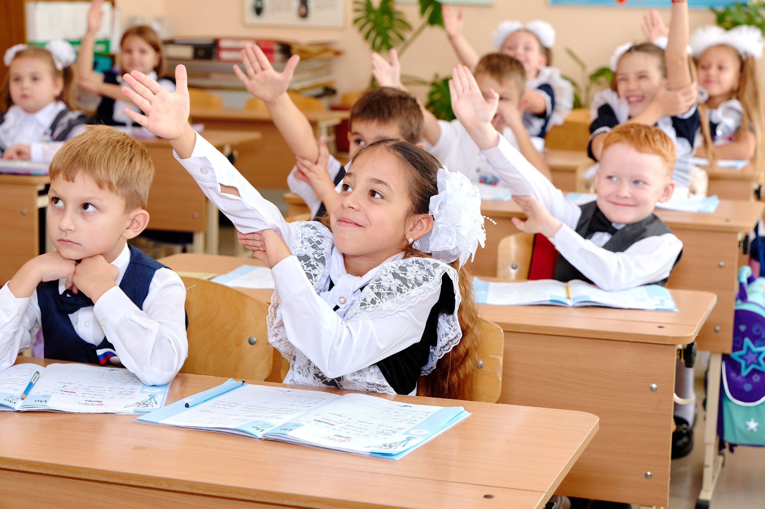 Сьемка репортаж в школе + проект Первоклашка. Фотограф Выпускные альбомы Таганрог Сергей Коробченко