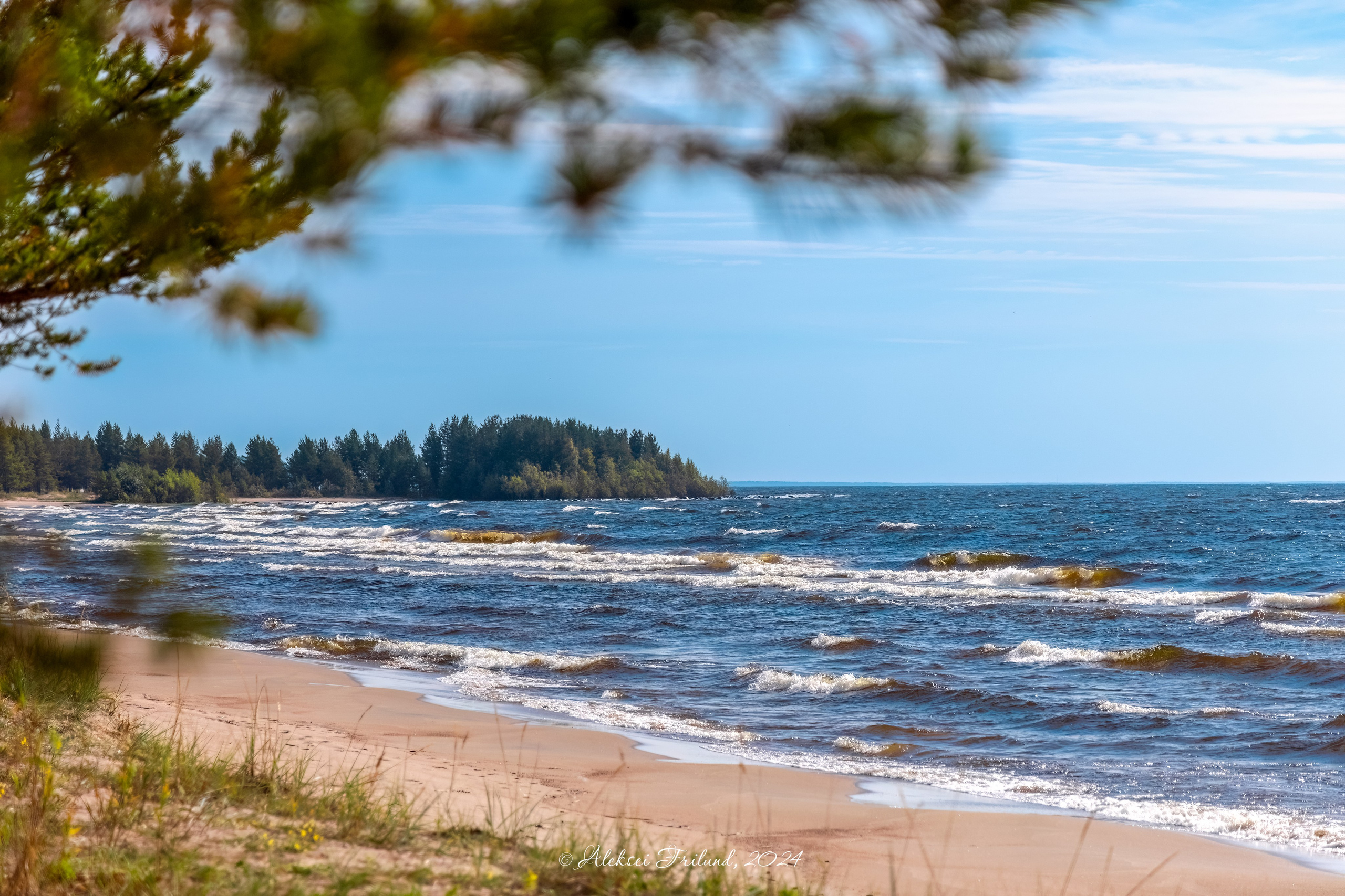 Ладожское озеро. Аэросъемка. Фото и Видео в Карелии. Алексей Фрилунд
