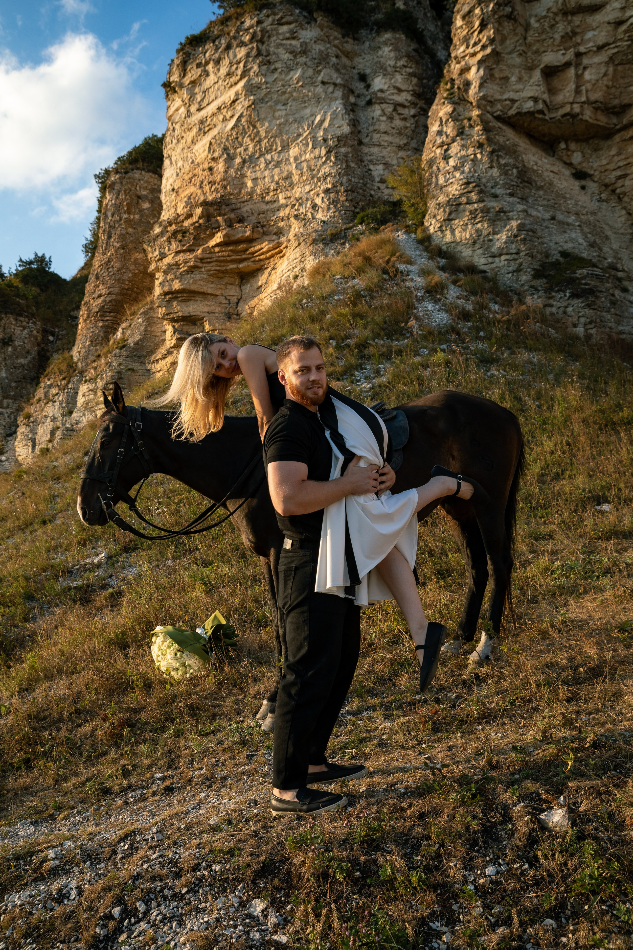 Фотосессия в конном клубе на лошадях. Фотограф в Кисловодске Юлия Федоренко