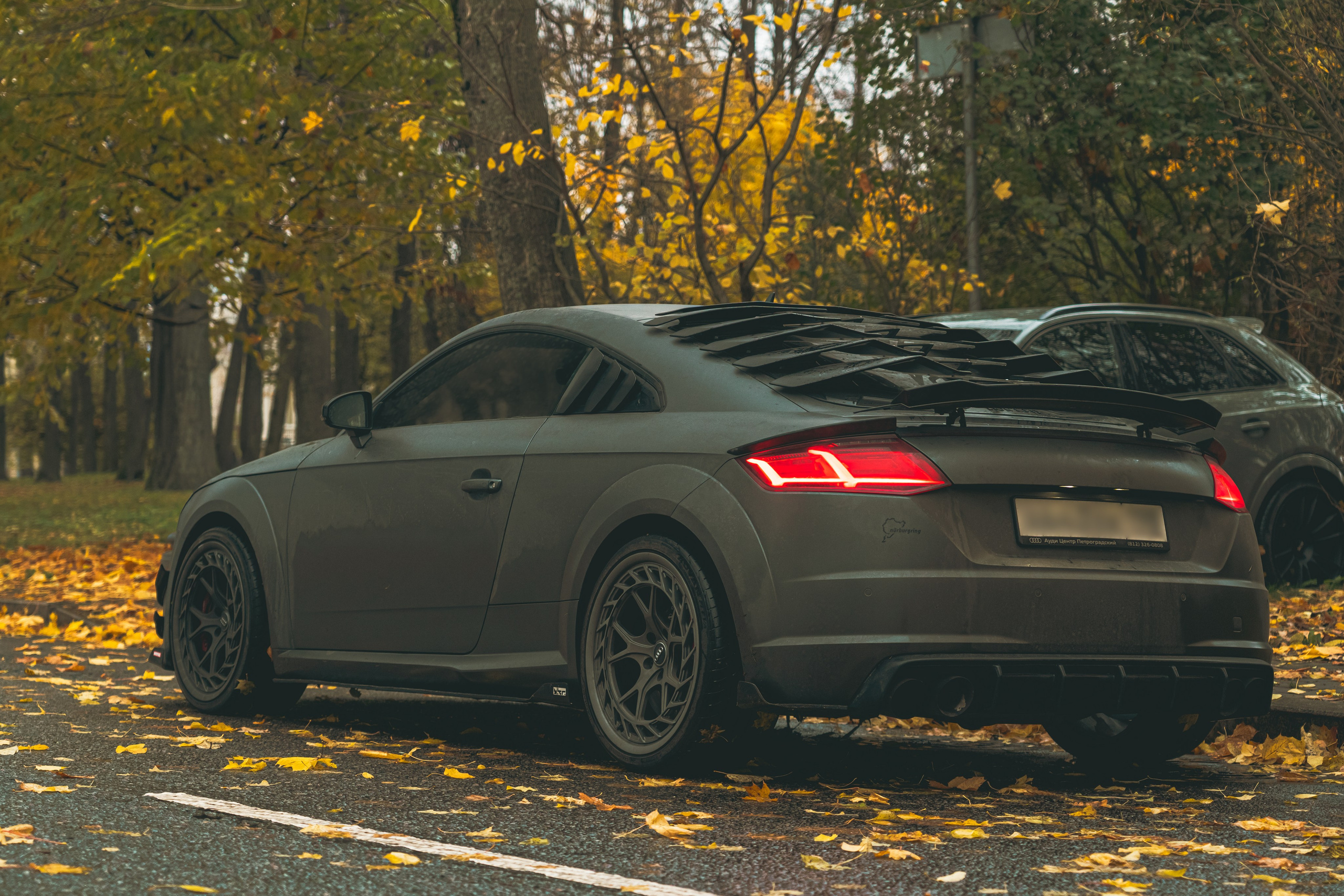 Audi TTS Audi Q3. Видеограф и фотограф в Санкт-Петербурге