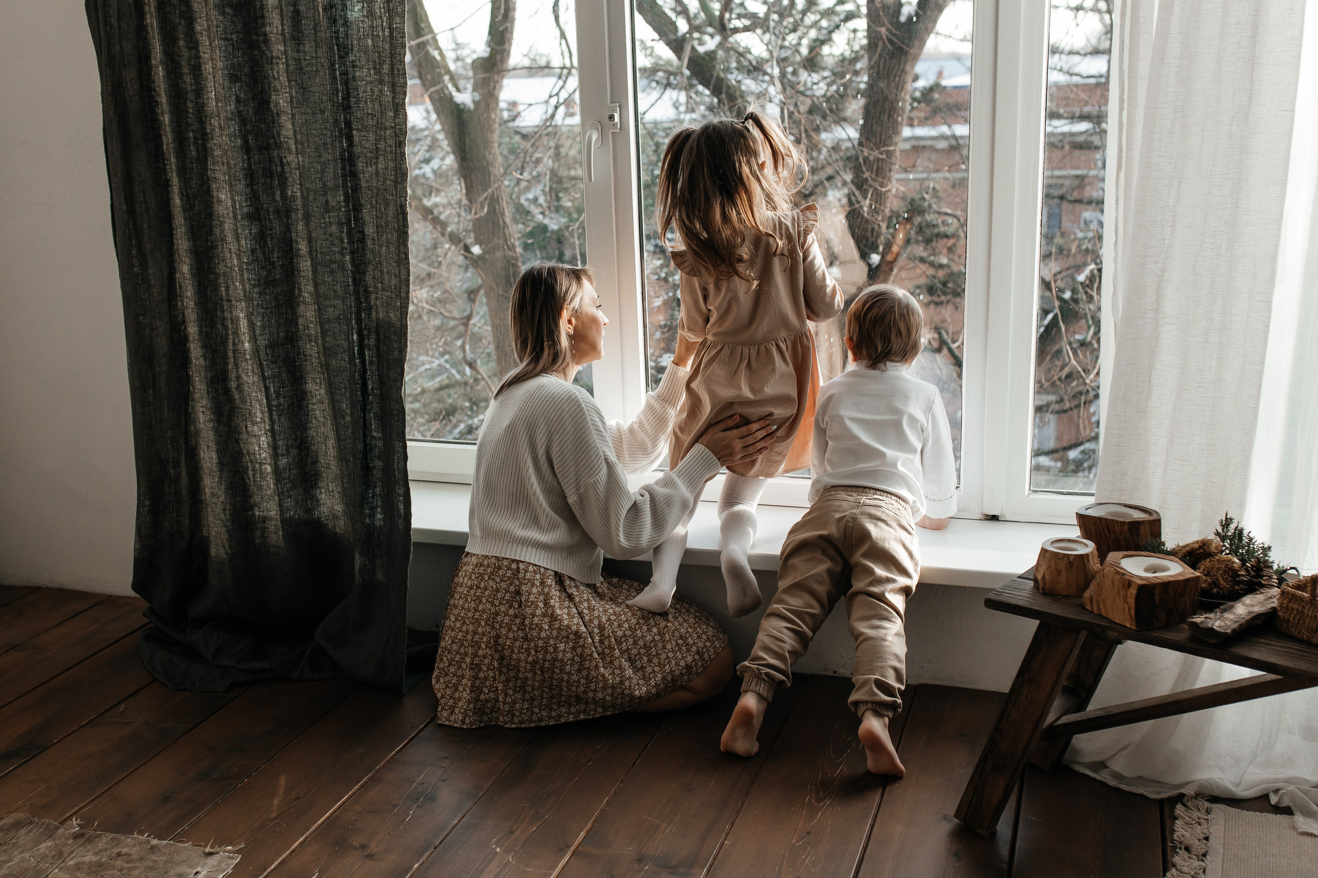 Андрей, Саша, Майя и Ванюша. Фотограф в Краснодаре Алла Потоцкая