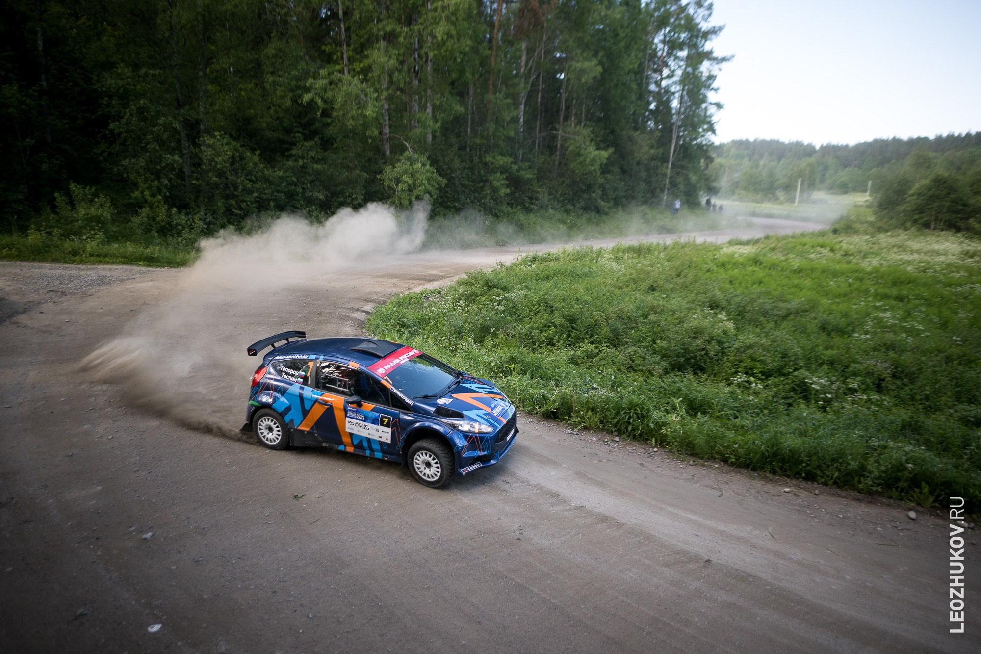 White nights rally 2025. Sports photographer Leonid Zhukov