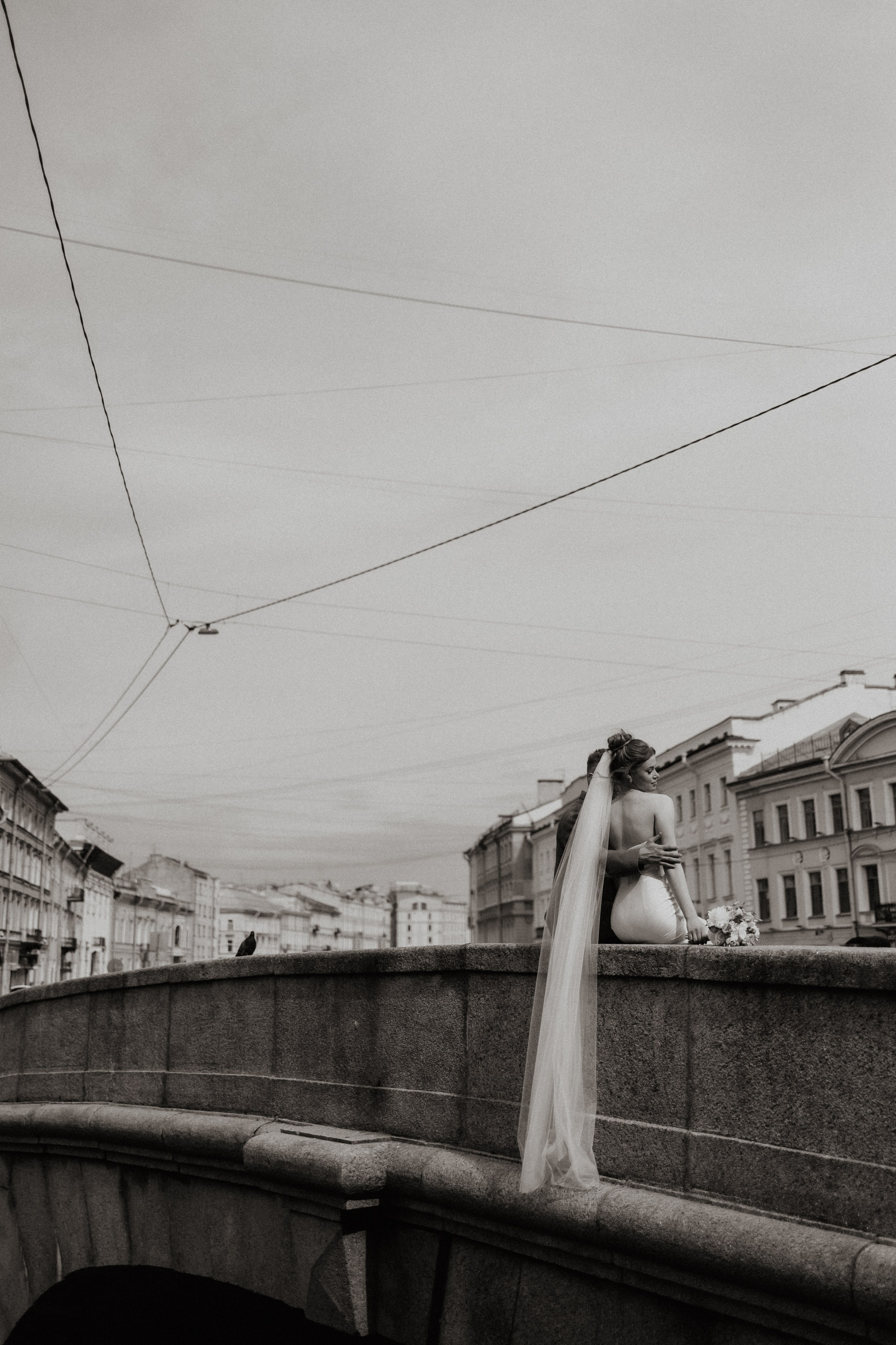 В объятиях города. Свадебный фотограф в Санкт-Петербурге Анастасия Селиванова
