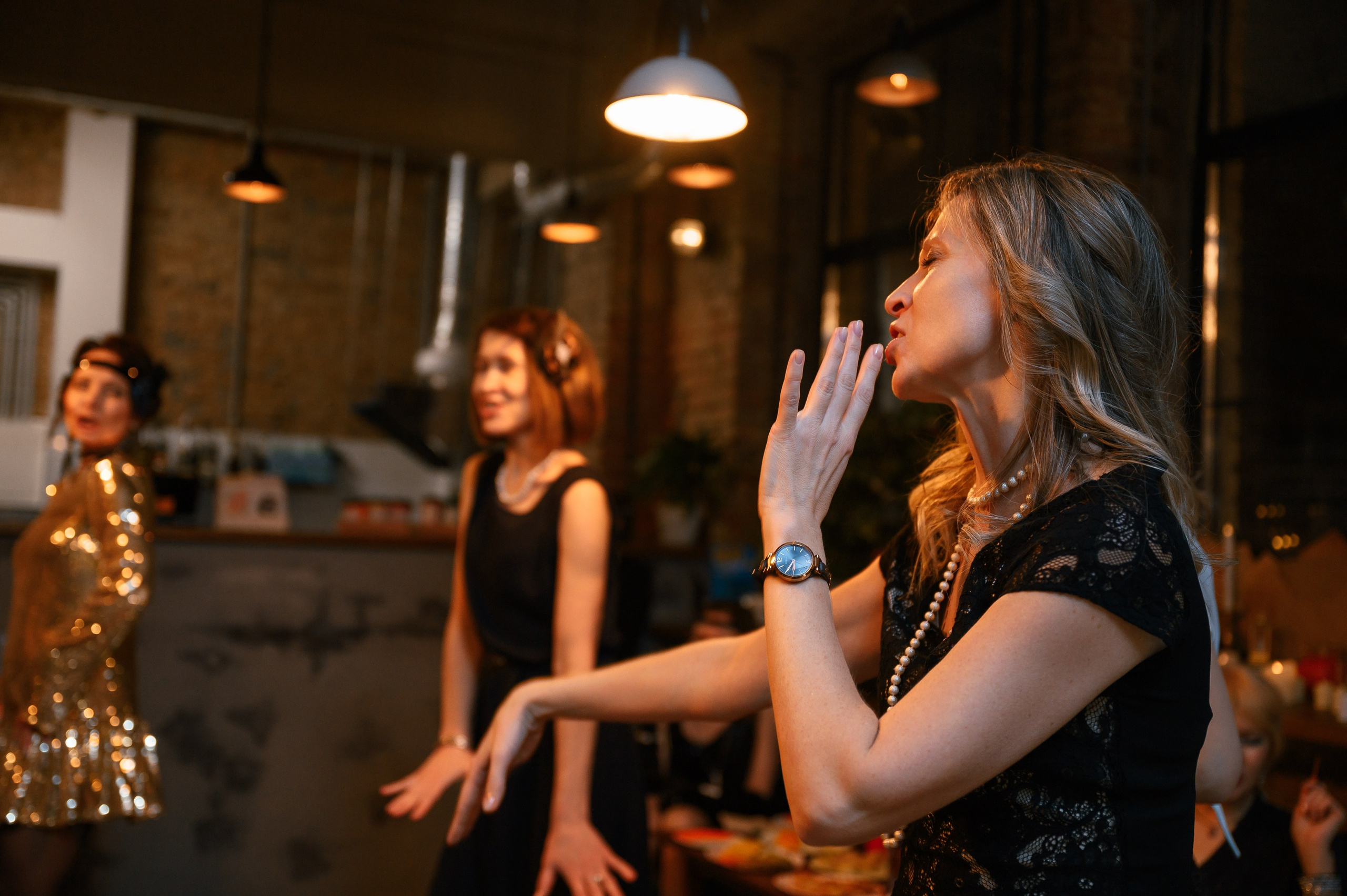 Корпоратив школы танцев в стиле «Мафия». Wedding and family photographer USA