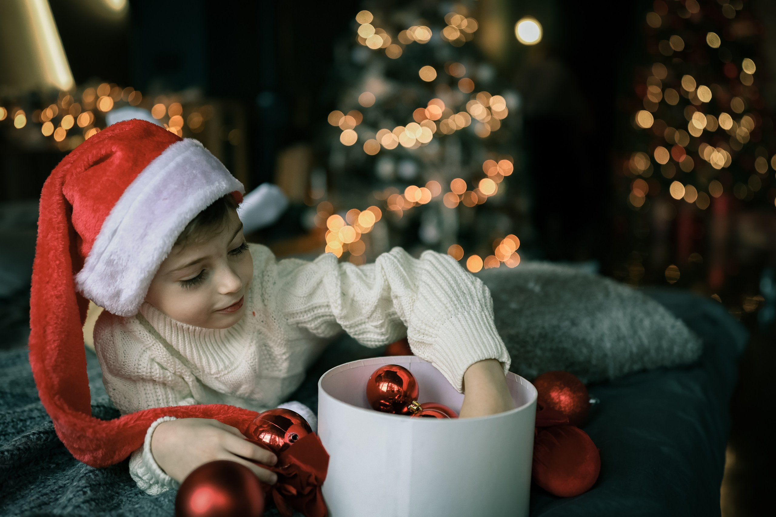 Новогодние фотосессии в студии и дома. Профессиональный фотограф в Москве, Подмосковье