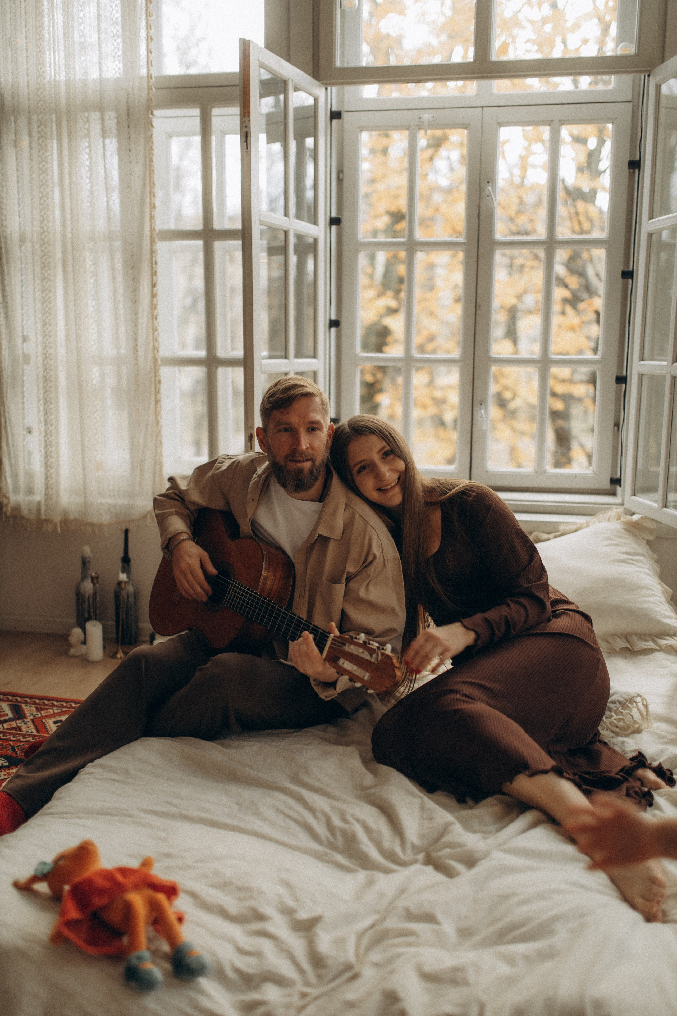 Сергей, Ангелина и Есения. Фотограф в Петербурге Ольга Стрельченко