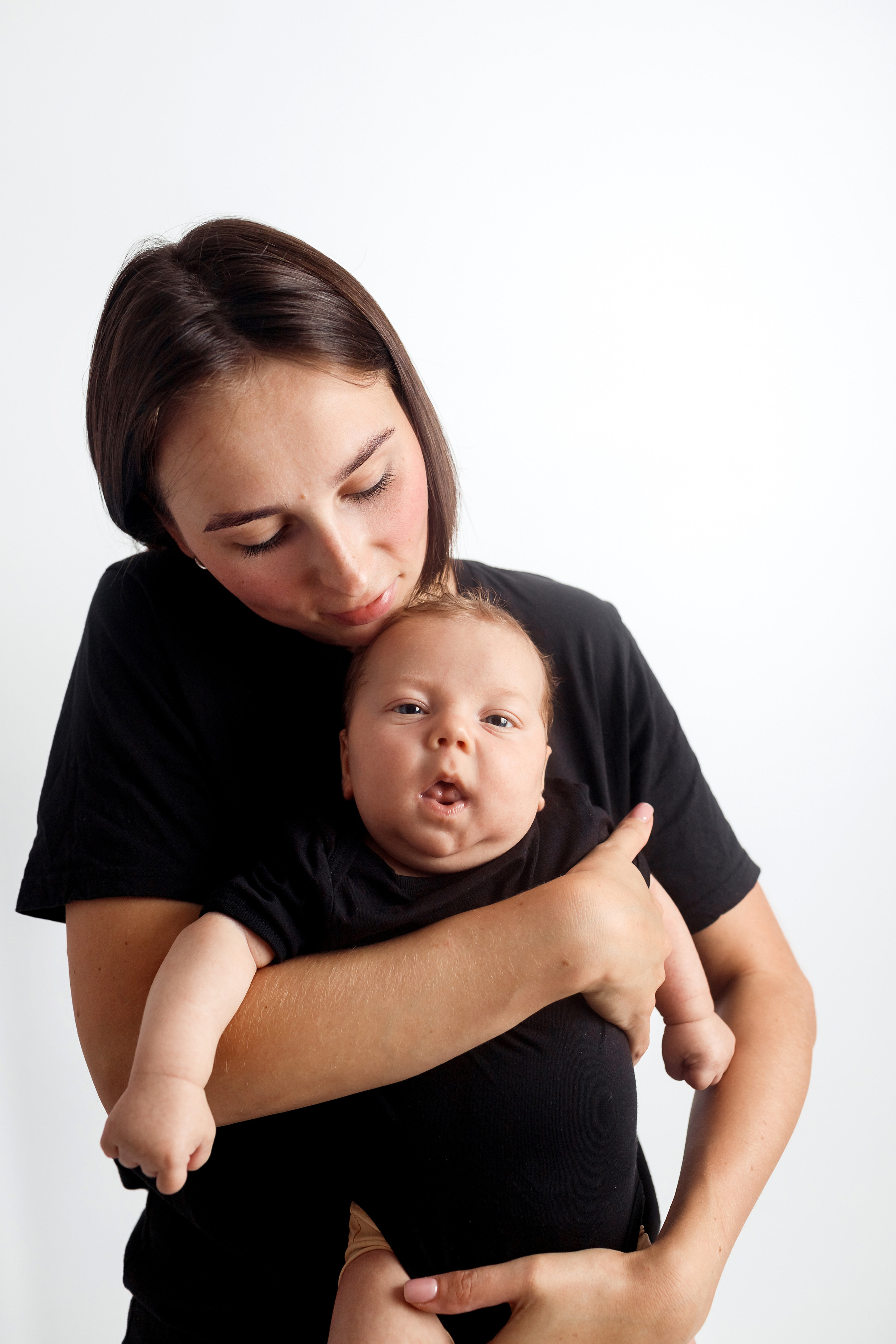 Съемка малышей 2 месяца у вас дома. Детский, семейный и фотограф новорождённых в Ярославле Анна Салова