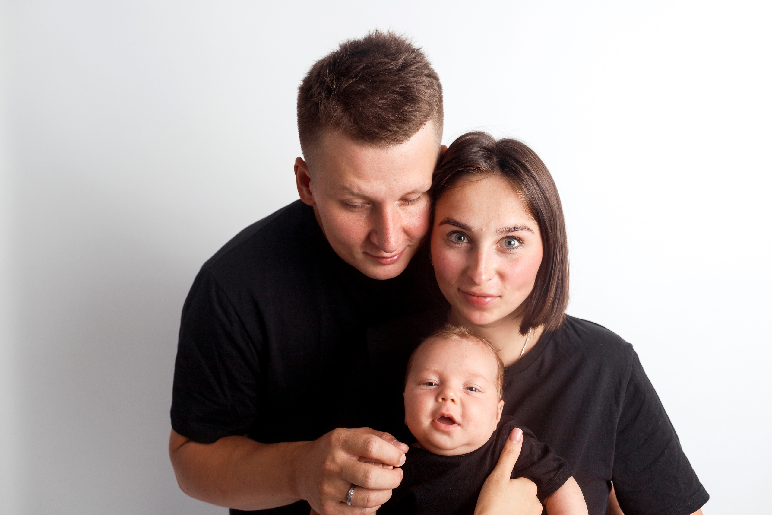 Съемка малышей 2 месяца у вас дома. Детский, семейный и фотограф новорождённых в Ярославле Анна Салова