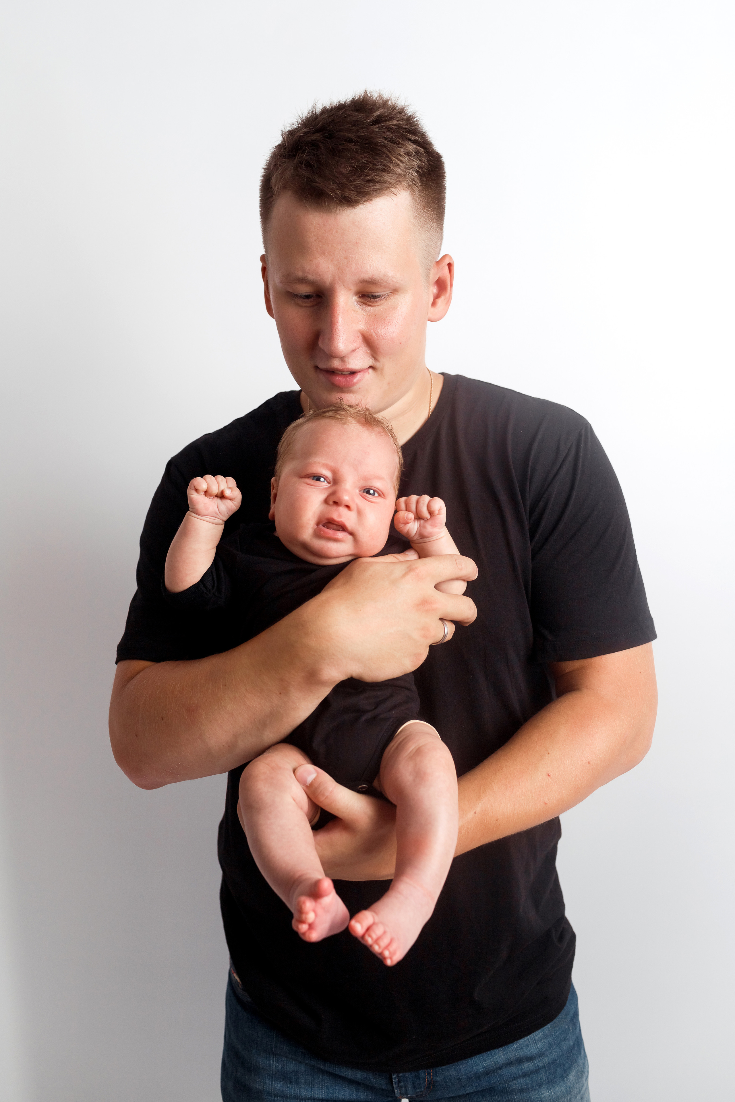 Съемка малышей 2 месяца у вас дома. Детский, семейный и фотограф новорождённых в Ярославле Анна Салова