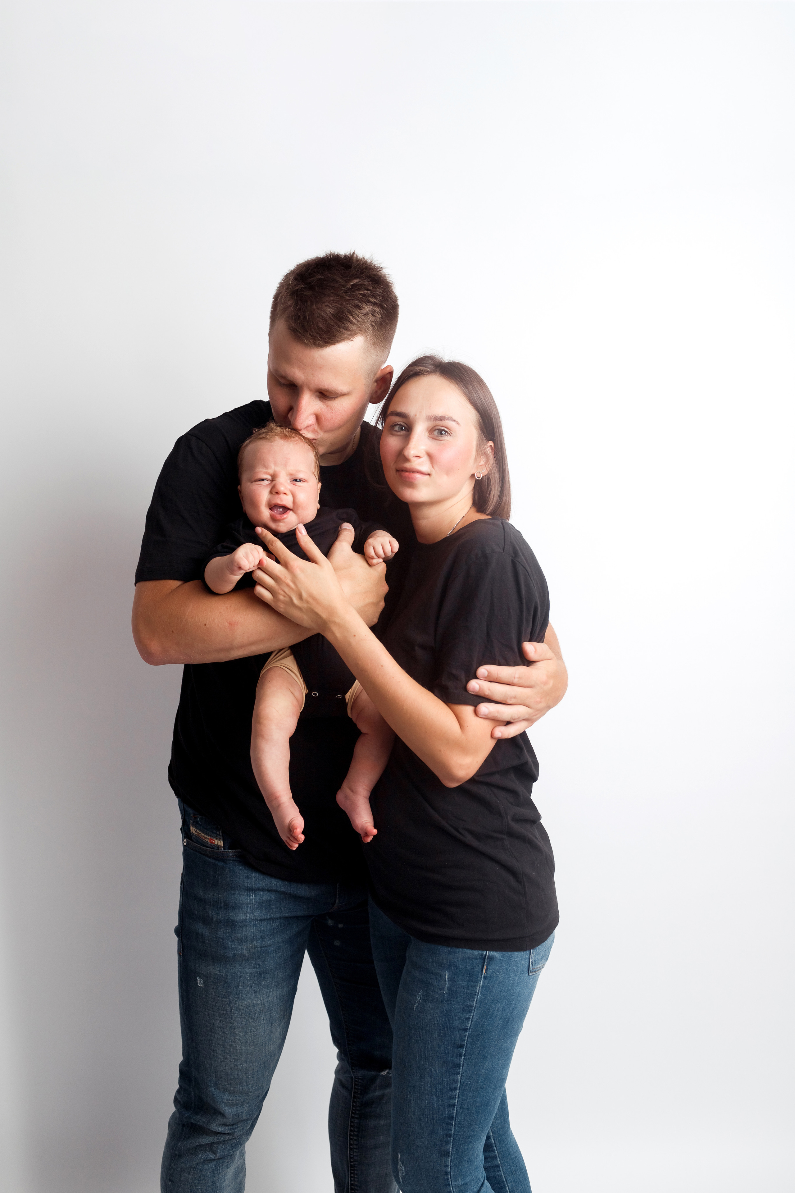 Съемка малышей 2 месяца у вас дома. Детский, семейный и фотограф новорождённых в Ярославле Анна Салова