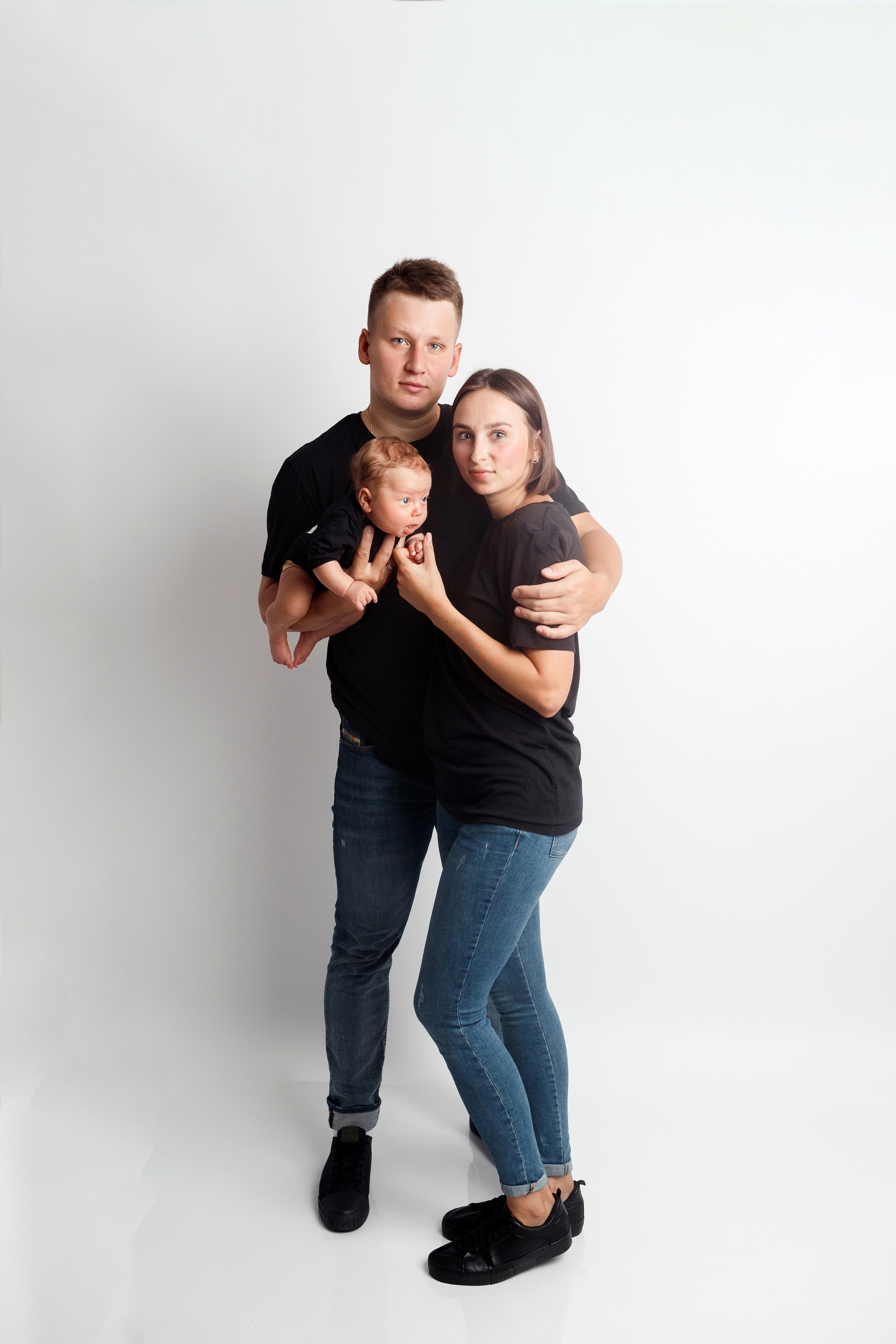 Съемка малышей 2 месяца у вас дома. Детский, семейный и фотограф новорождённых в Ярославле Анна Салова