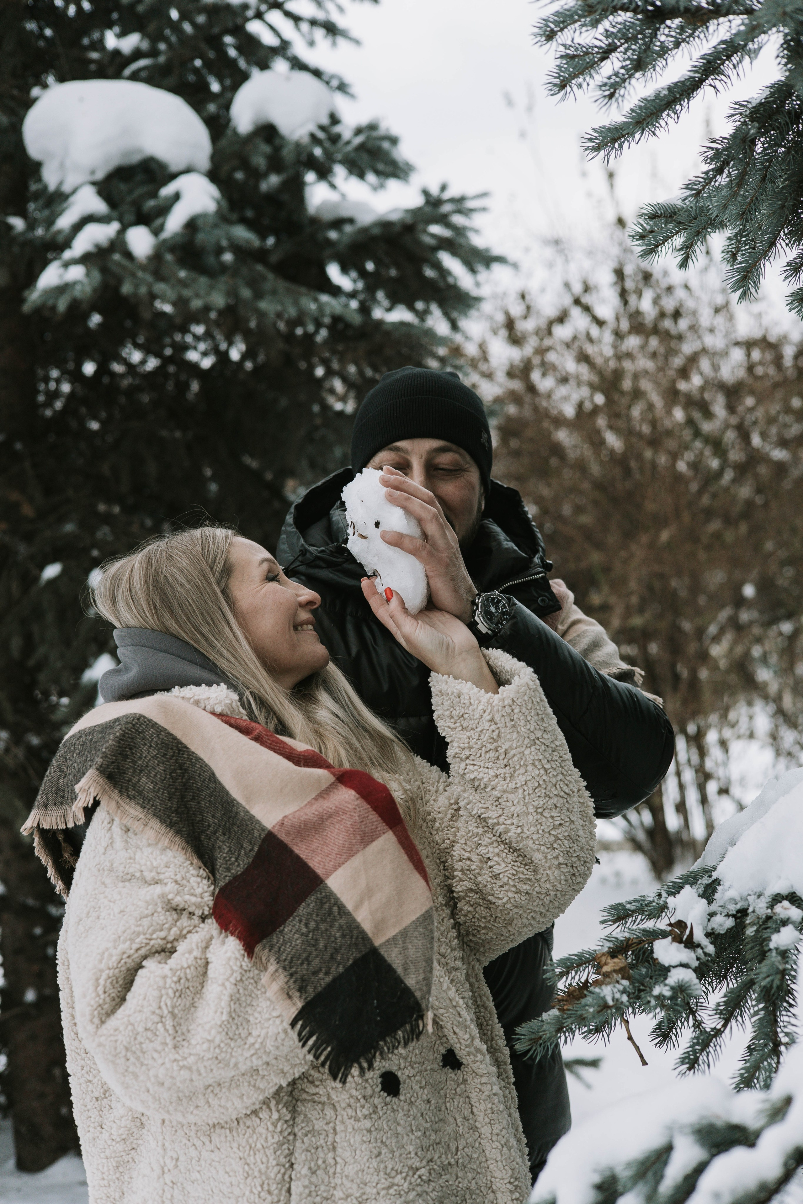 Зимняя сказка. Свадебный фотограф в Москве