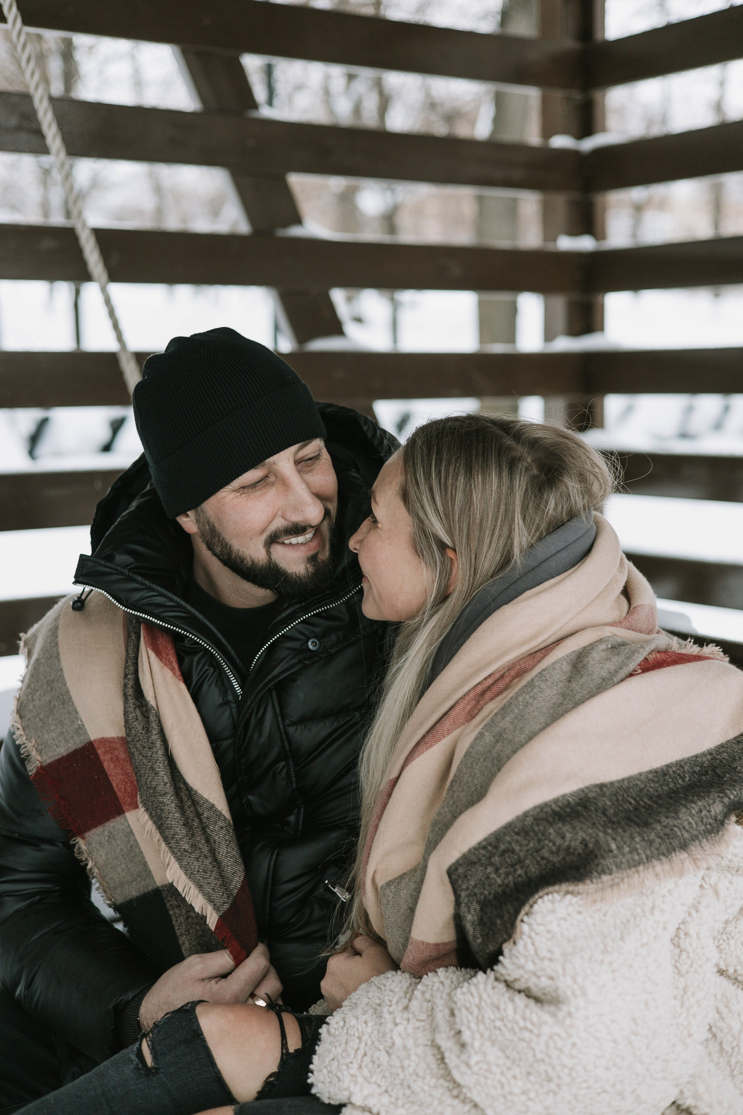 Зимняя сказка. Свадебный фотограф в Москве