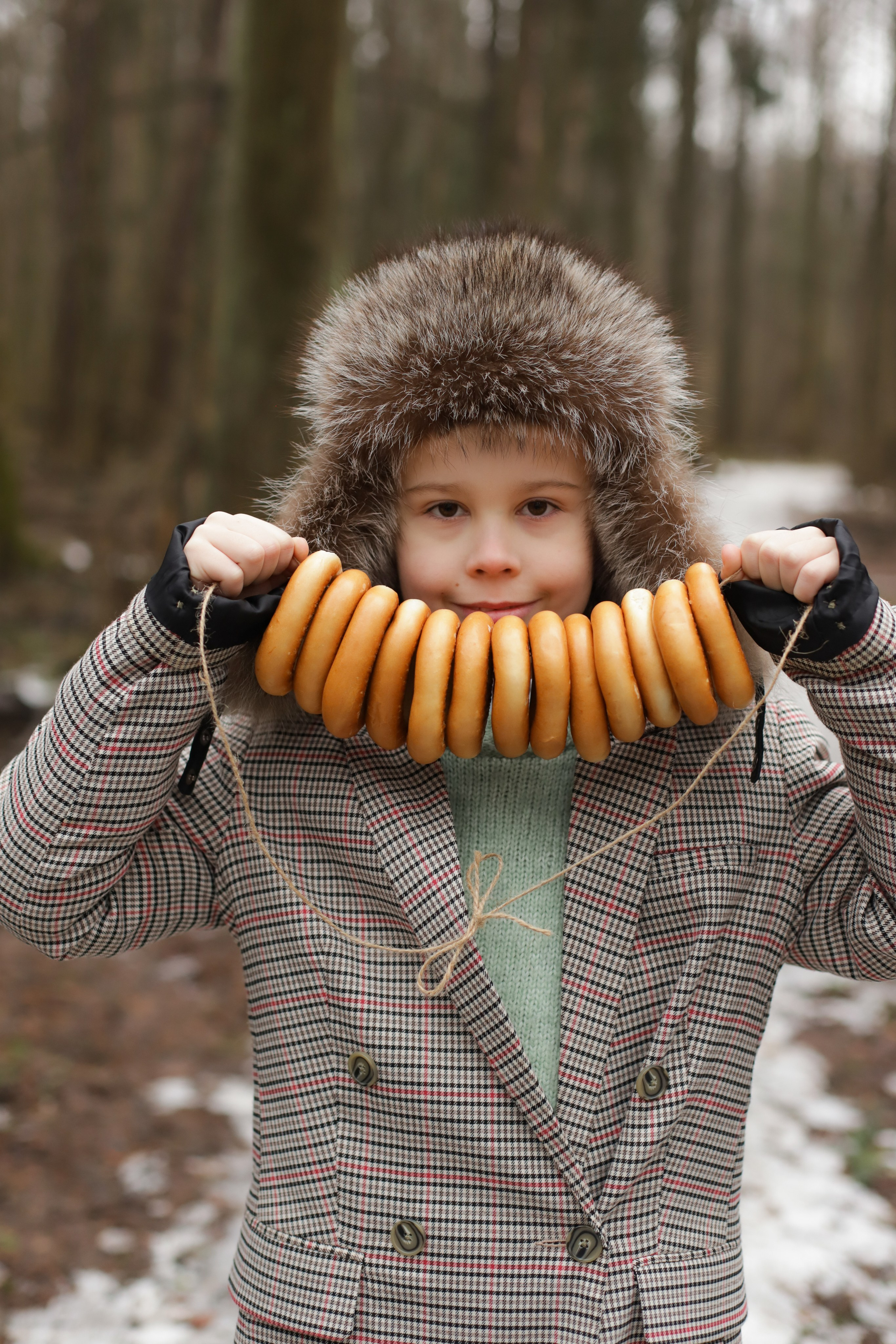 Девчёнки в павлопосадских платках и мальчишка. Диана Николаева — фотограф город Балашиха