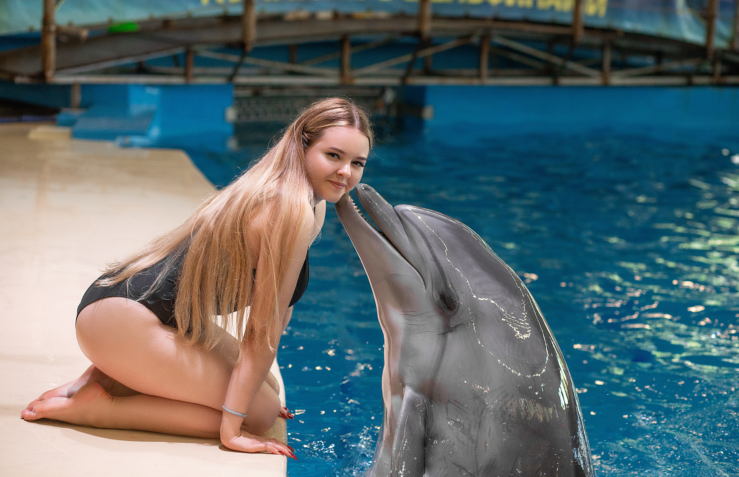 Диана и дельфины. Фотосессия с лошадьми в Нижнем Новгороде