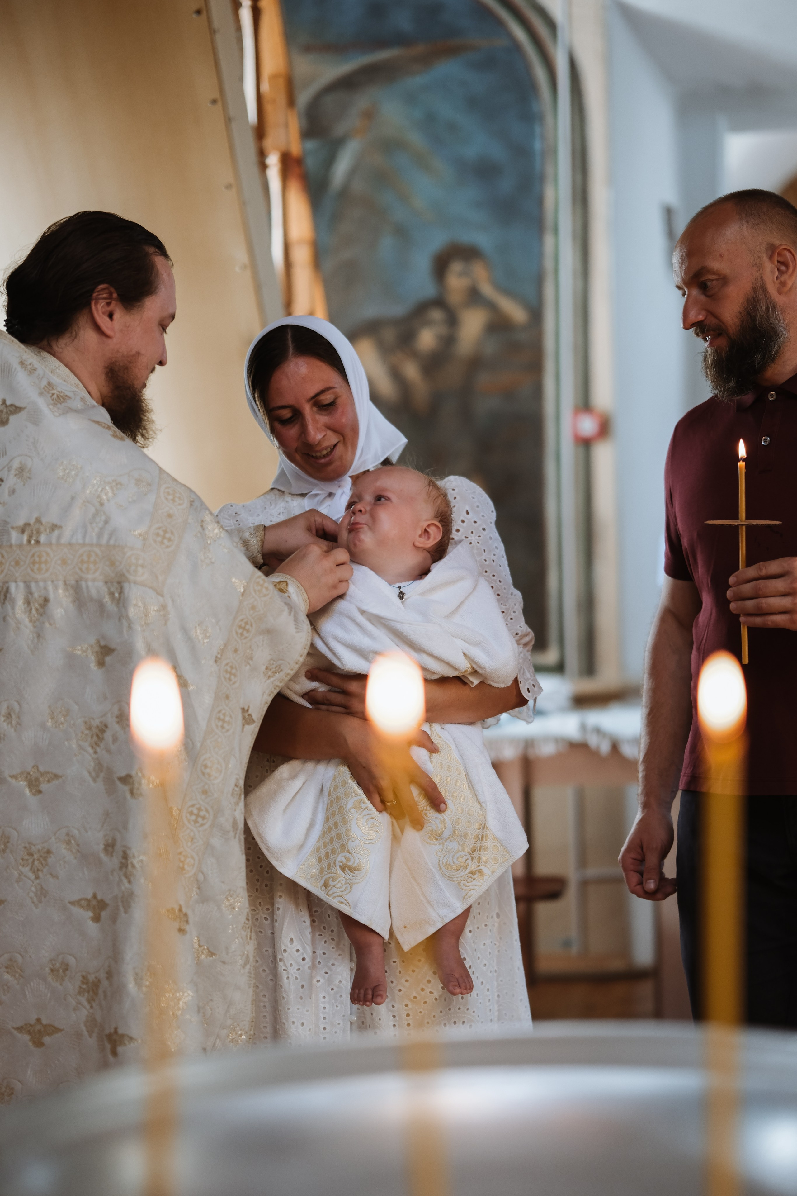 Крещение Тимофея!. Фотограф новорожденных в Брянске Анжелика Прохоренкова