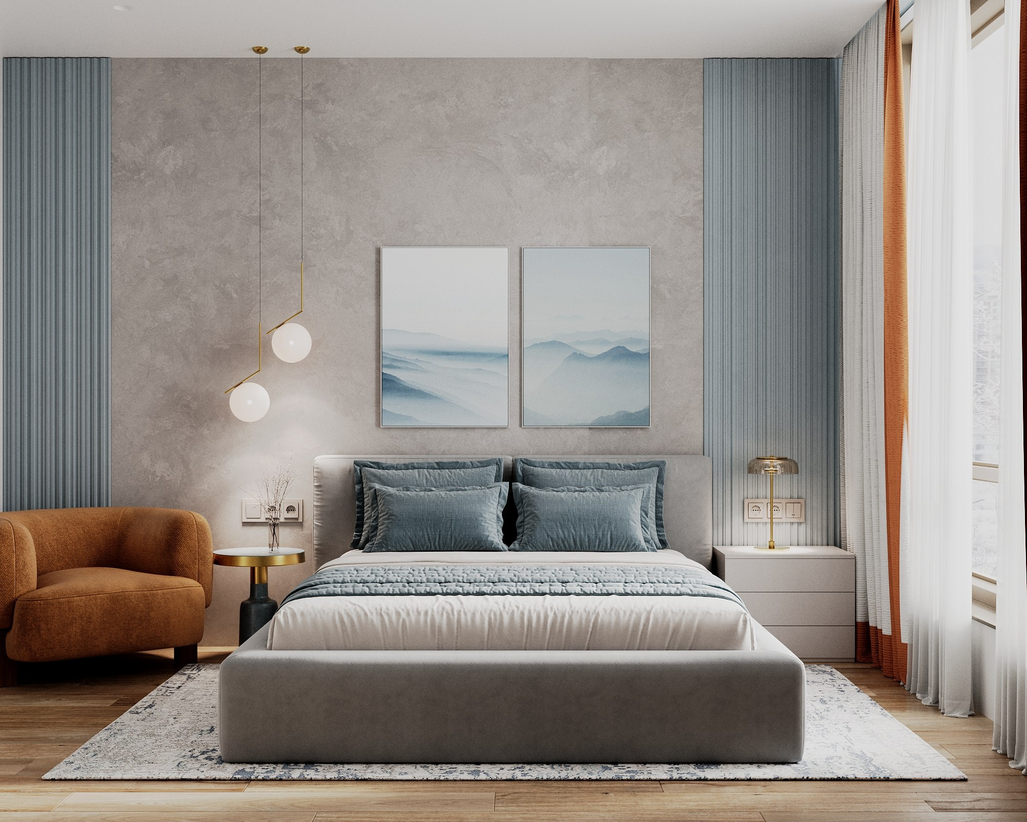 Квартира Голден Сити. Студия Дизайна интерьера Tsvetdesign. Дизайнер в Санкт-Петербурге