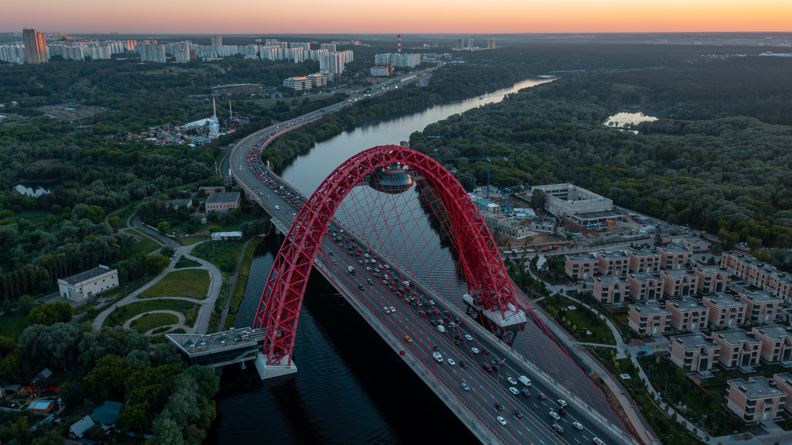 Aerial shoots in architecture. Professional photographer Alexey Nikitin in Moscow