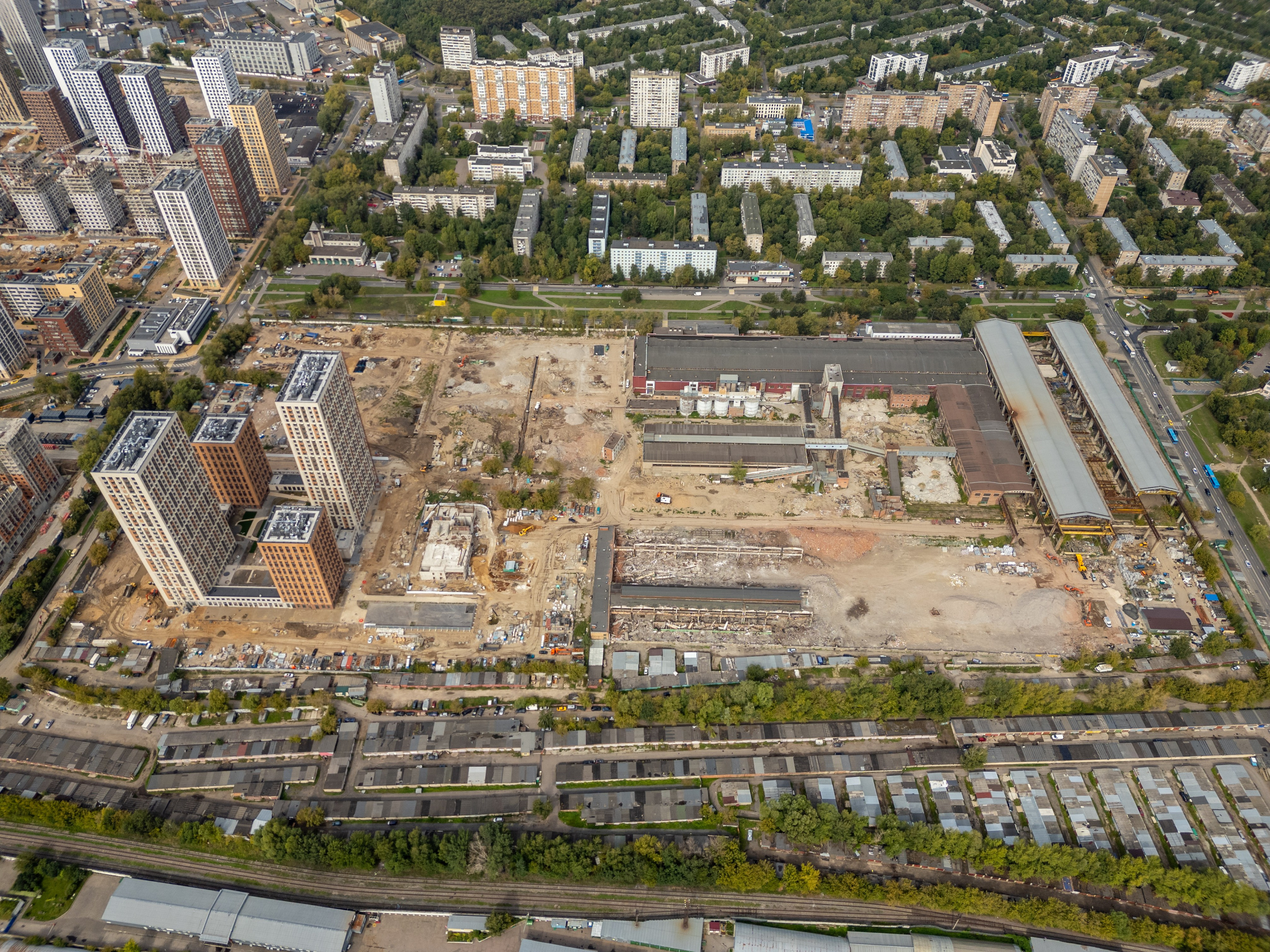 Aerial shoots in architecture. Professional photographer Alexey Nikitin in Moscow