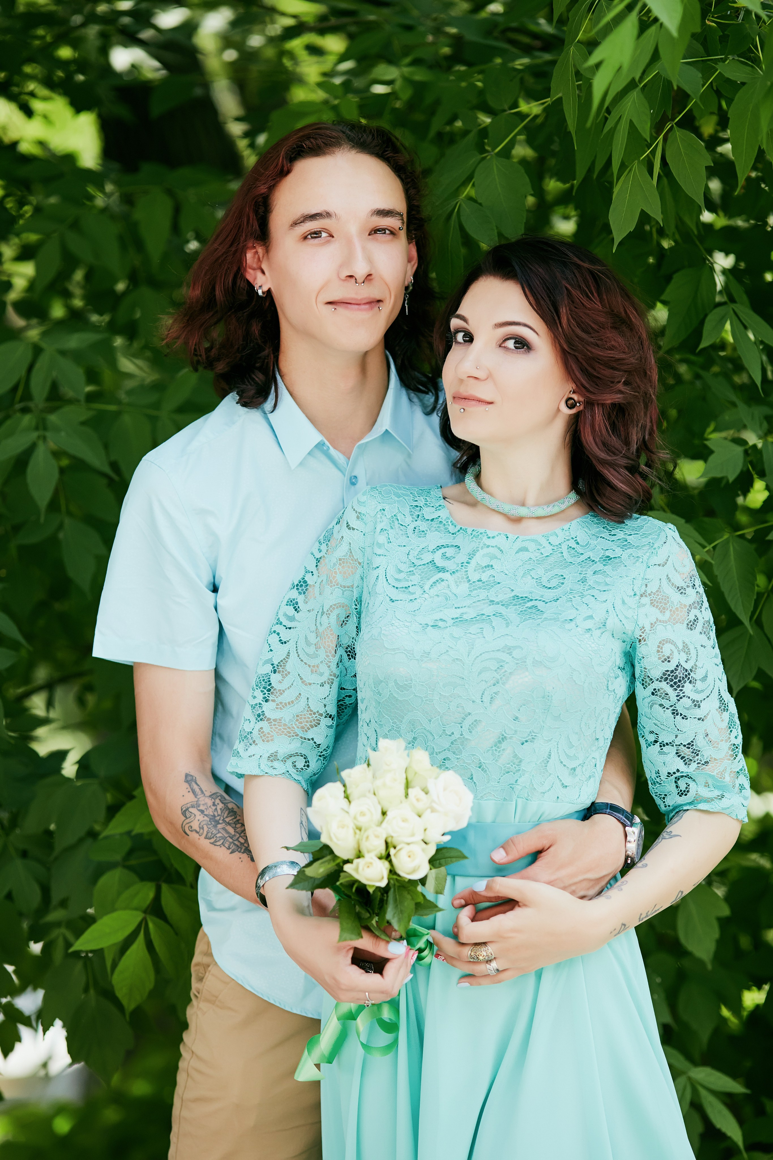 Нежная свадьба в мятном стиле