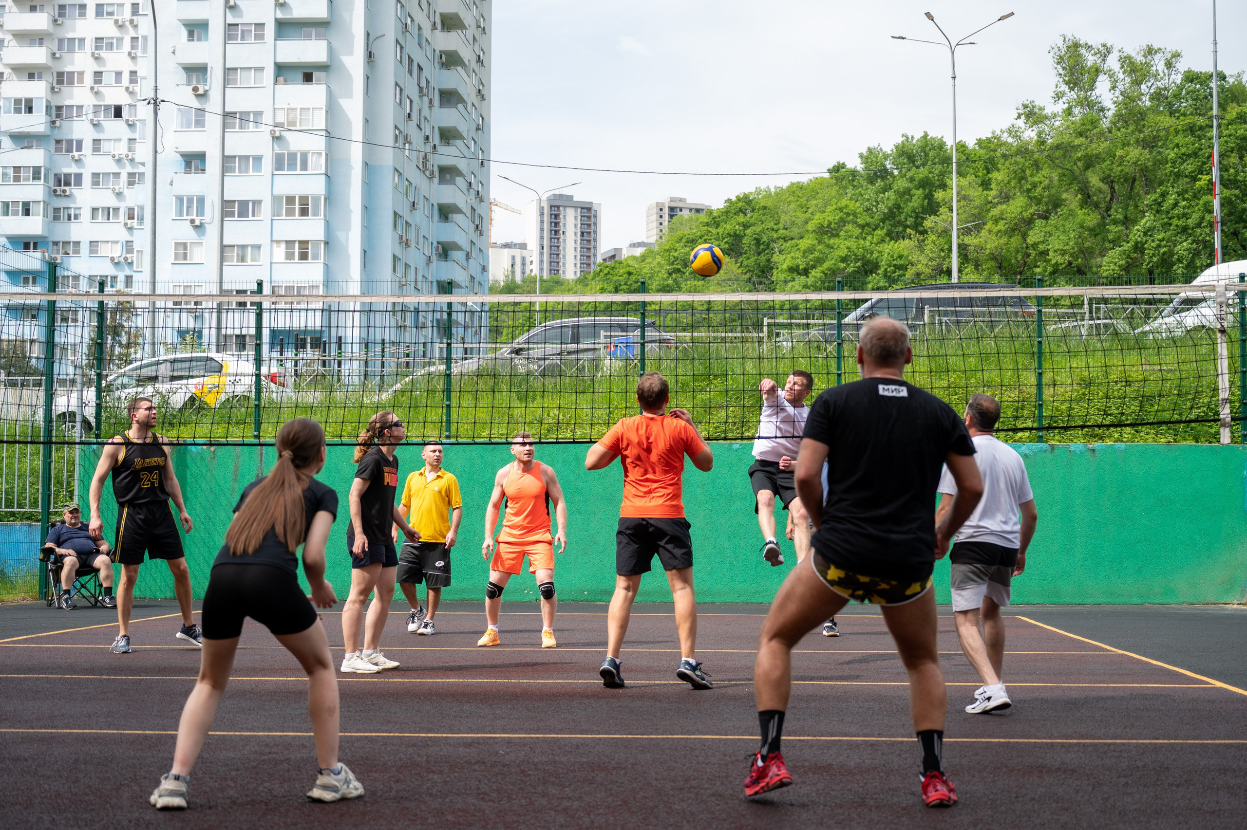 Турнир по Волейболу. Фотографирую счастливых людей в Сочи
