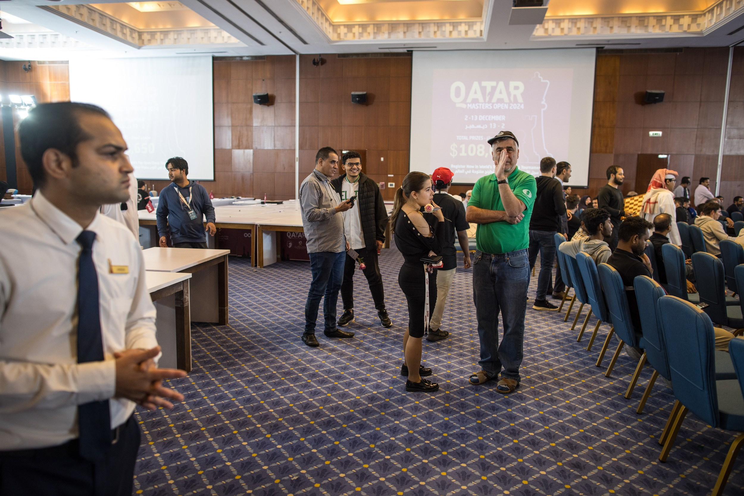 2024.12.12 Qatar Masters Open 2024 — Closing Ceremony. Фотограф Анна Штурман (репортажная съёмка любых событий и мероприятий) Anna Shtourman photographer