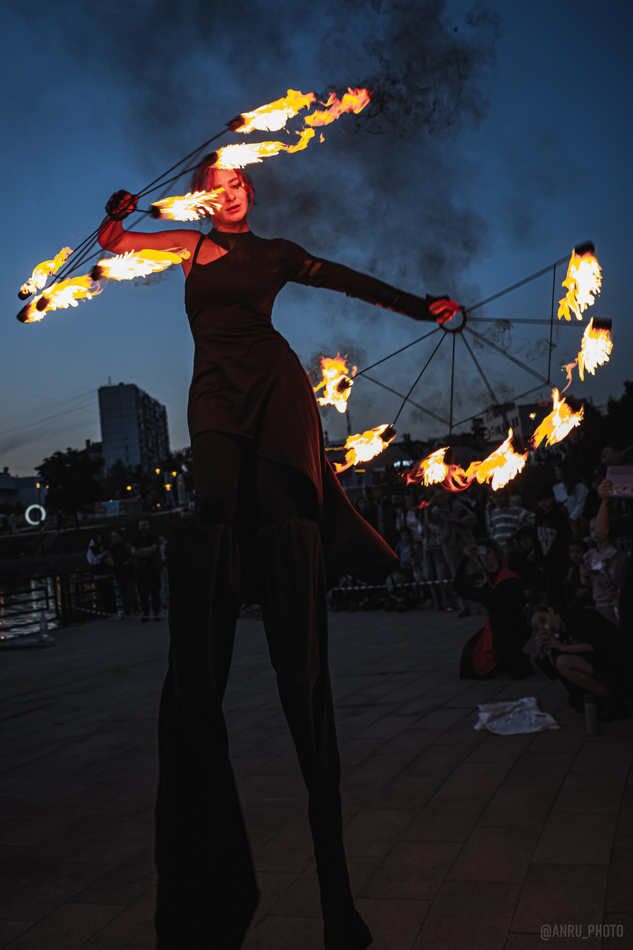 «FIRE FAMILY» Фаершоу. Репортажный фотограф Анастасия Рубцова