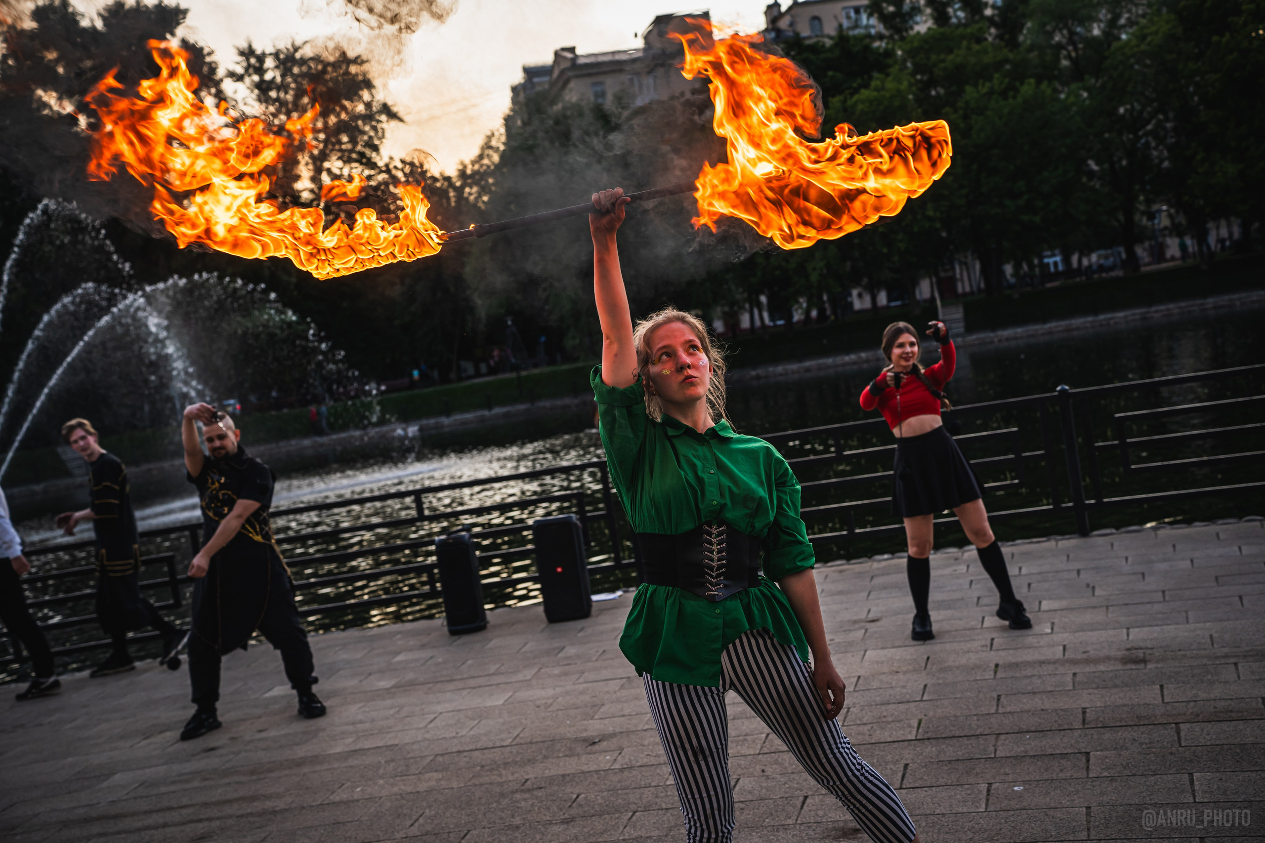 «FIRE FAMILY» Фаершоу. Репортажный фотограф Анастасия Рубцова