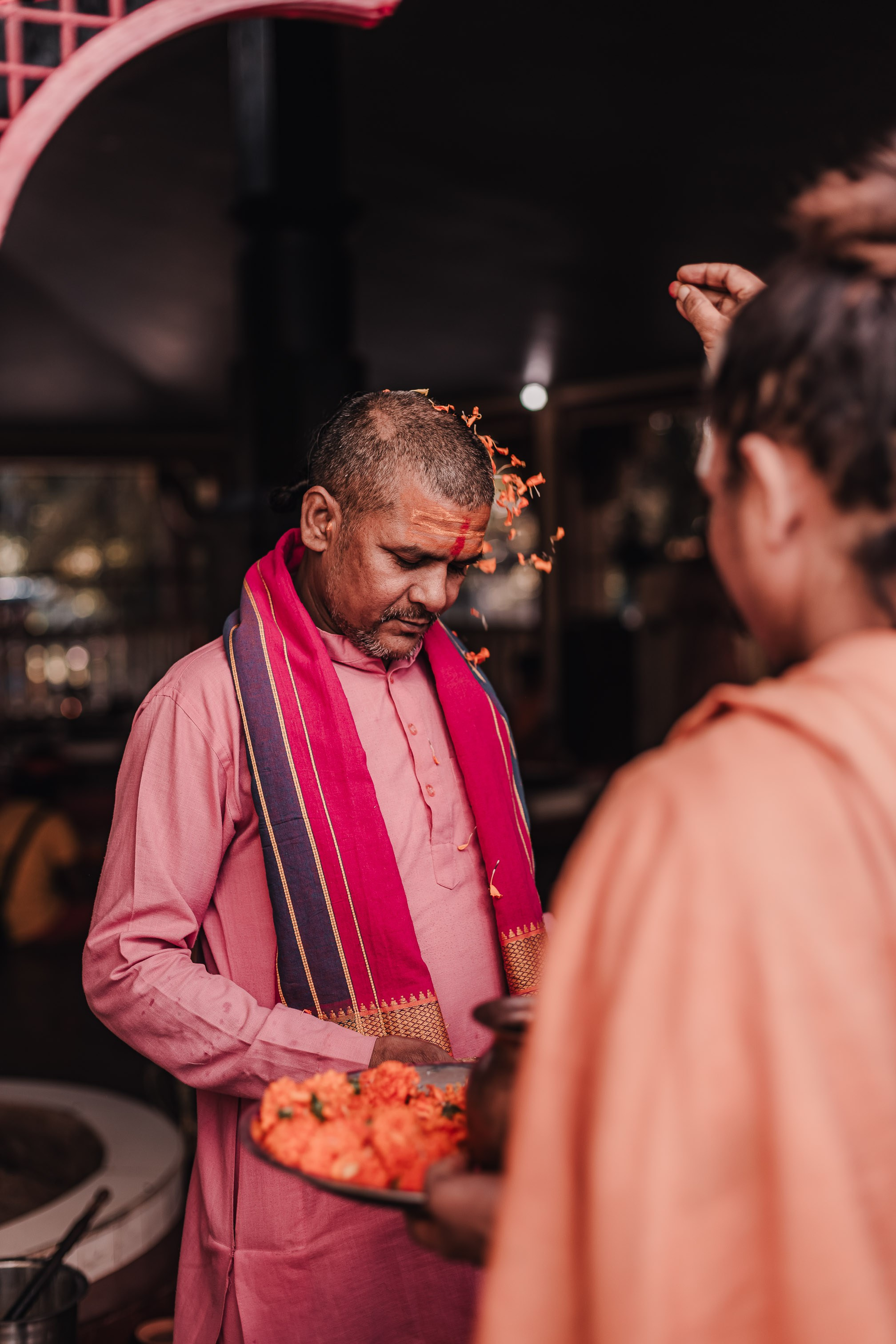 Lakshmi pooja in India. Mariam Bagdasaryan