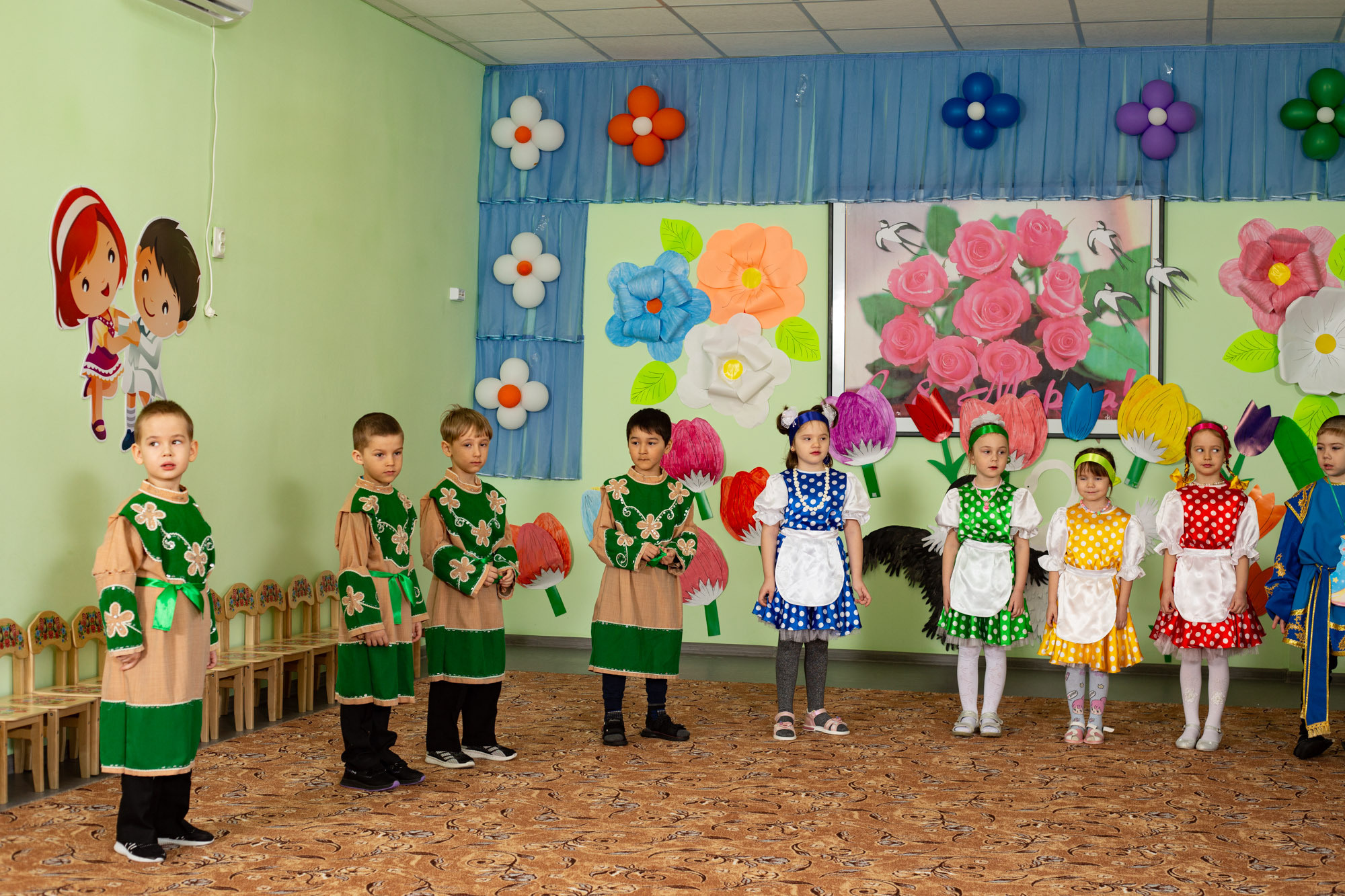 Кардаиловский детский сад. Утренник «Жаворонки». Валерий Логачев. Фото, музыка, видео — для души