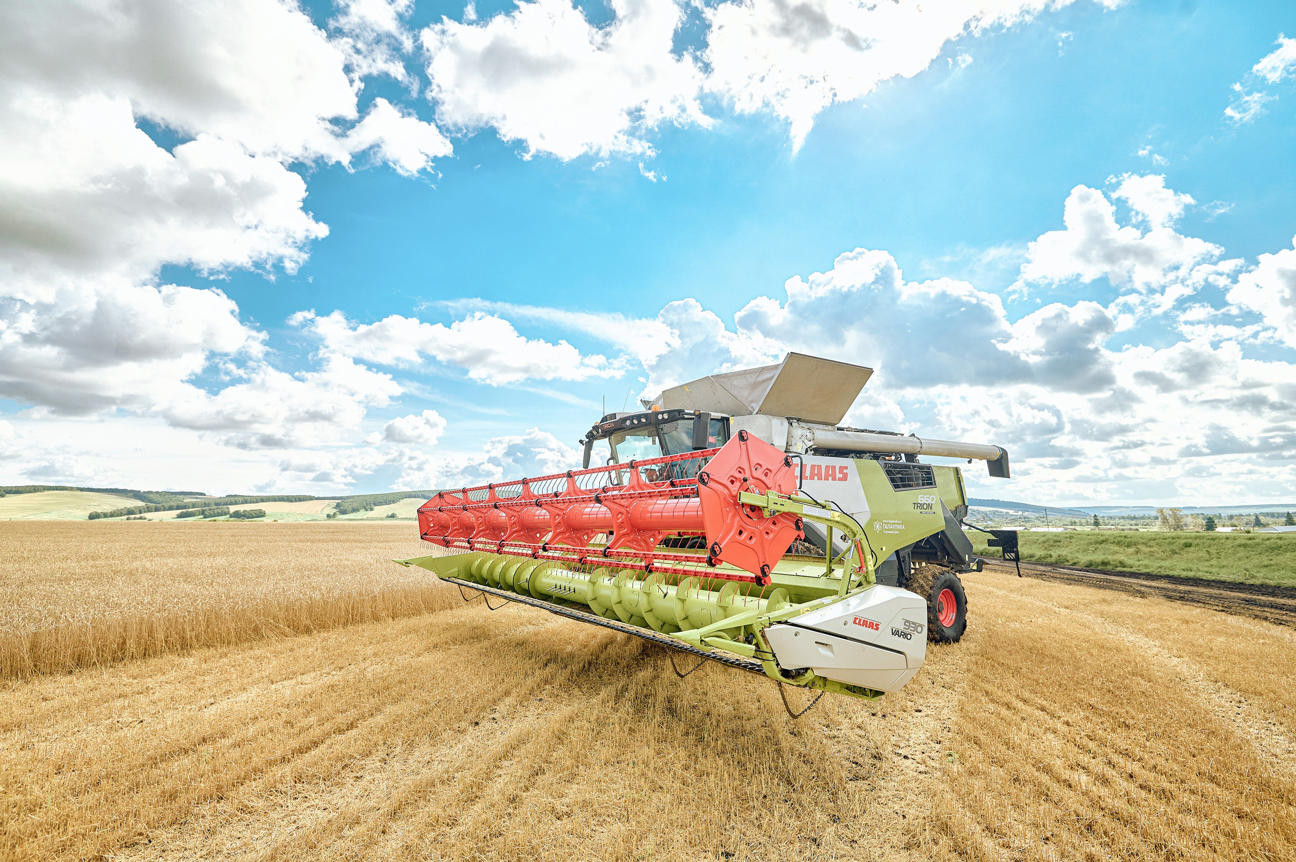 Портфолио репортажной фотосъёмки: сельхозтехника "Галактика". Фотограф Яковлев Роман — Красноярск