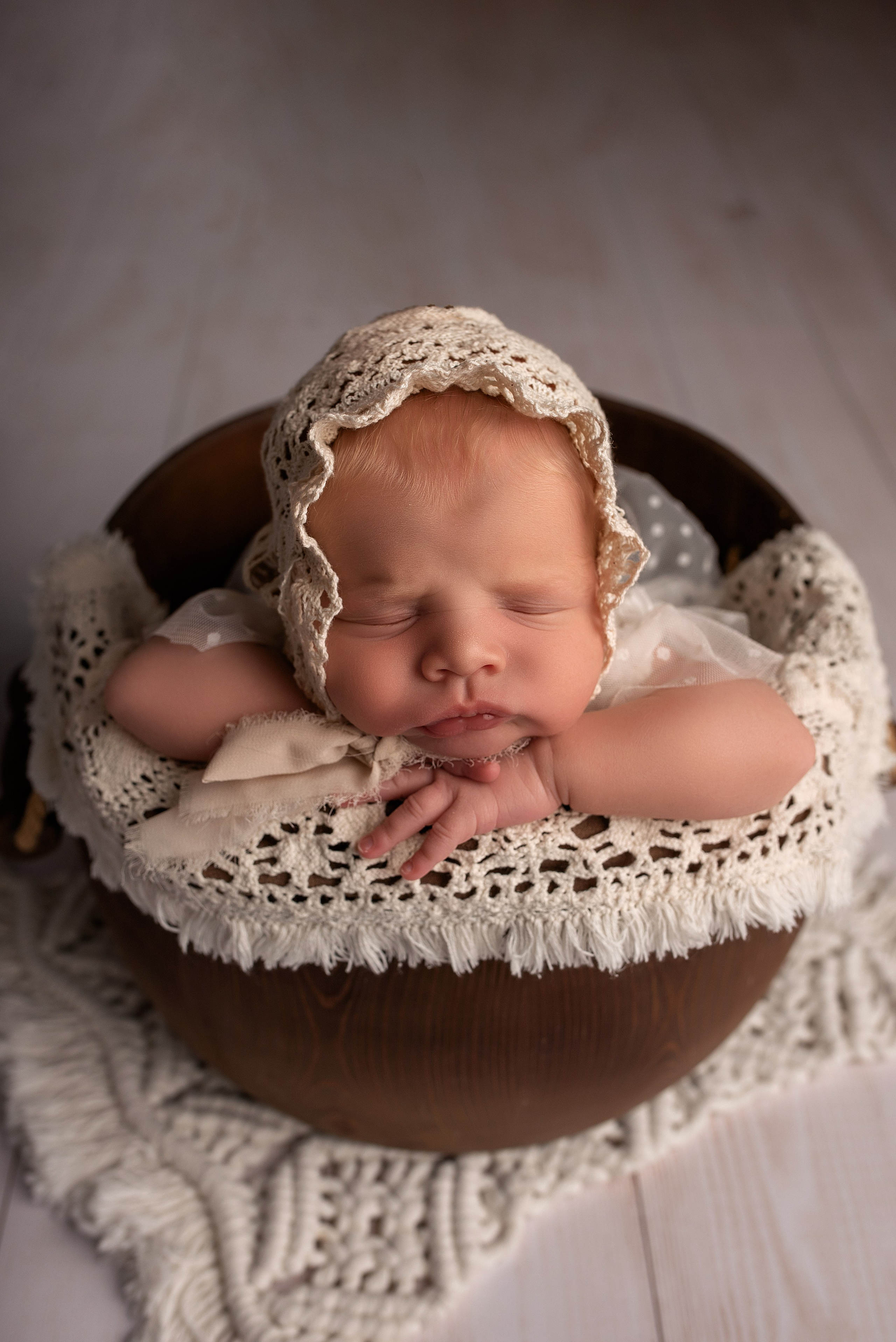 Аннушка 10 дней. Детский фотограф новорождённых в Минске Боровик Екатерина