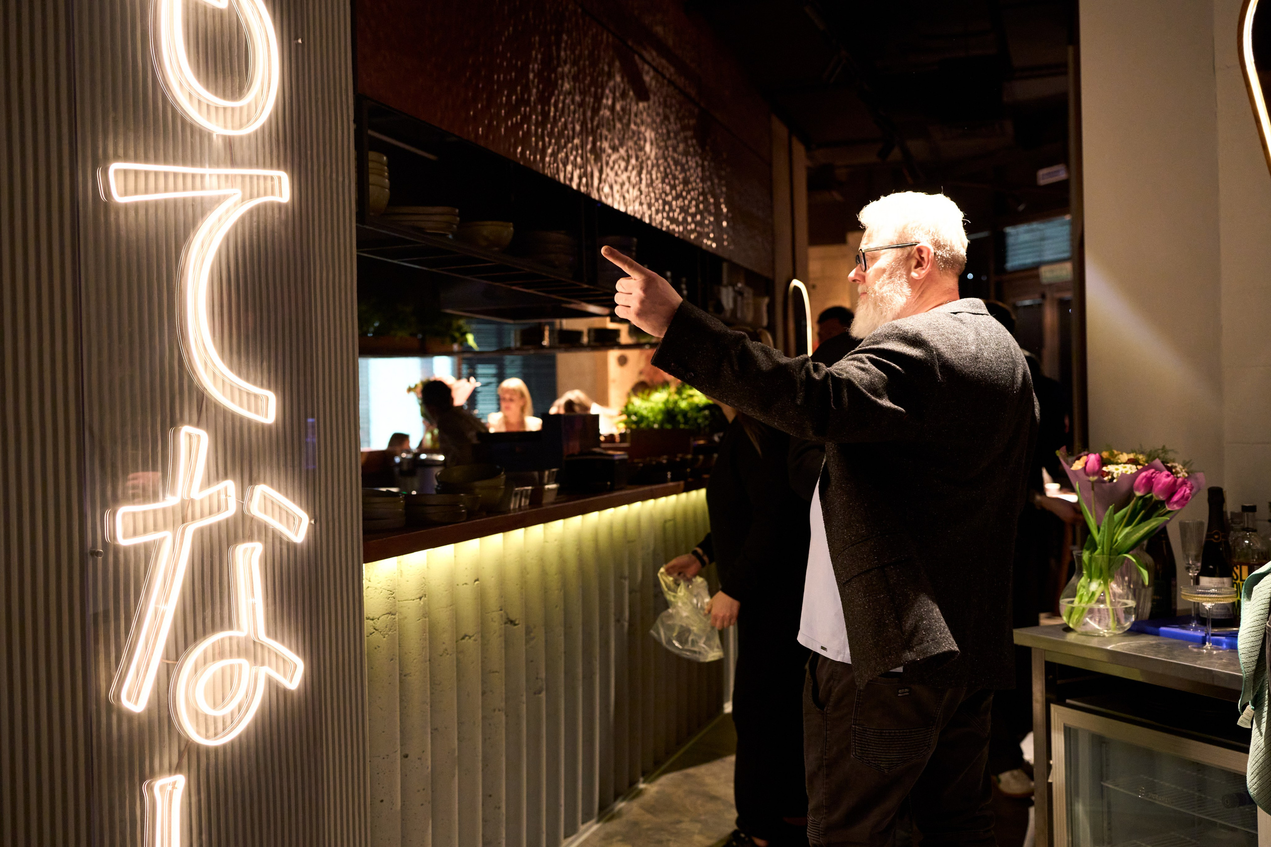 Открытие ресторана Омотенаси