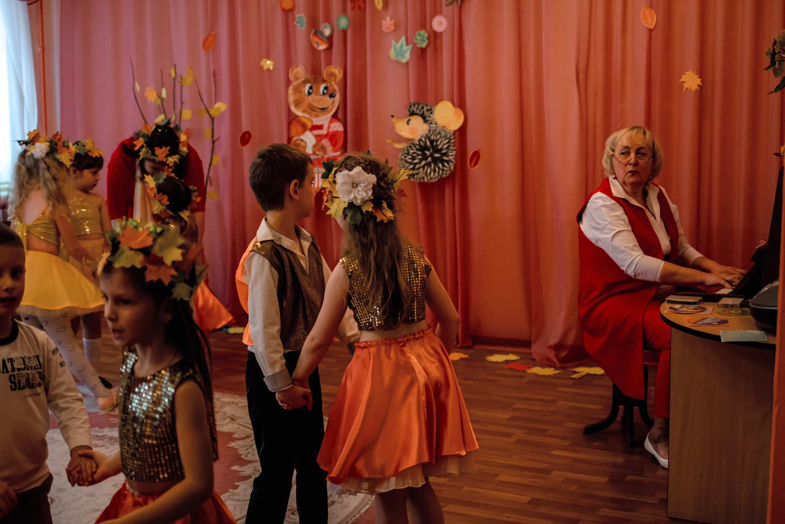 Осенний праздник в детском саду. Маргарита. Семейный фотограф в Минске Приболовец Светлана