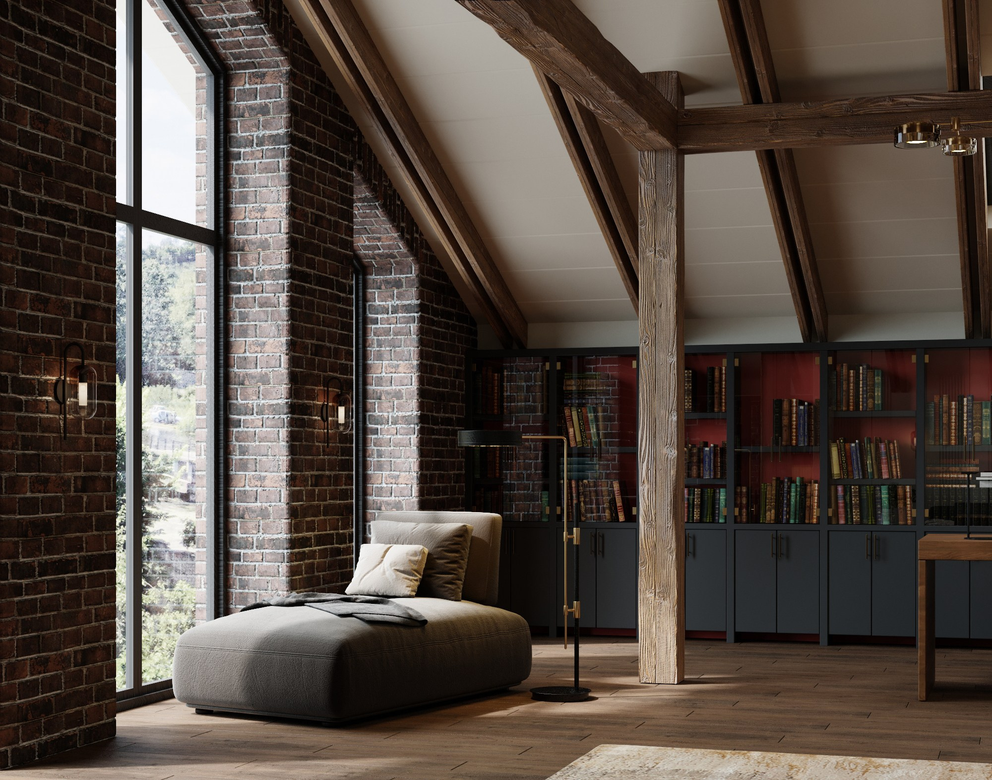 Визуализация дома 165 m². Заказать 3d визуализацию интерьеров — Дарья Веденёва