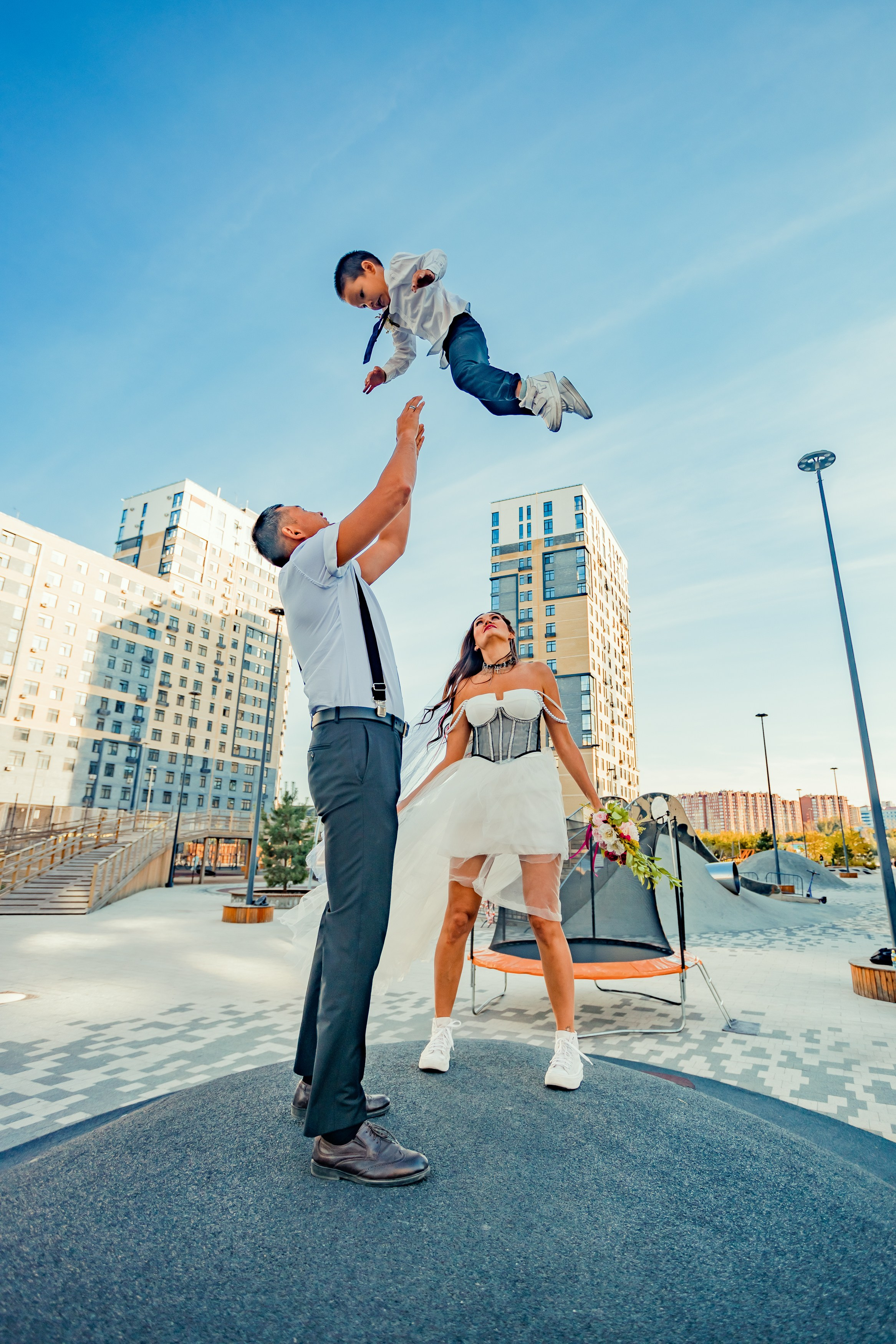 Семейная фотосессия для Айдоса и Елены. Фотограф Илья Силин