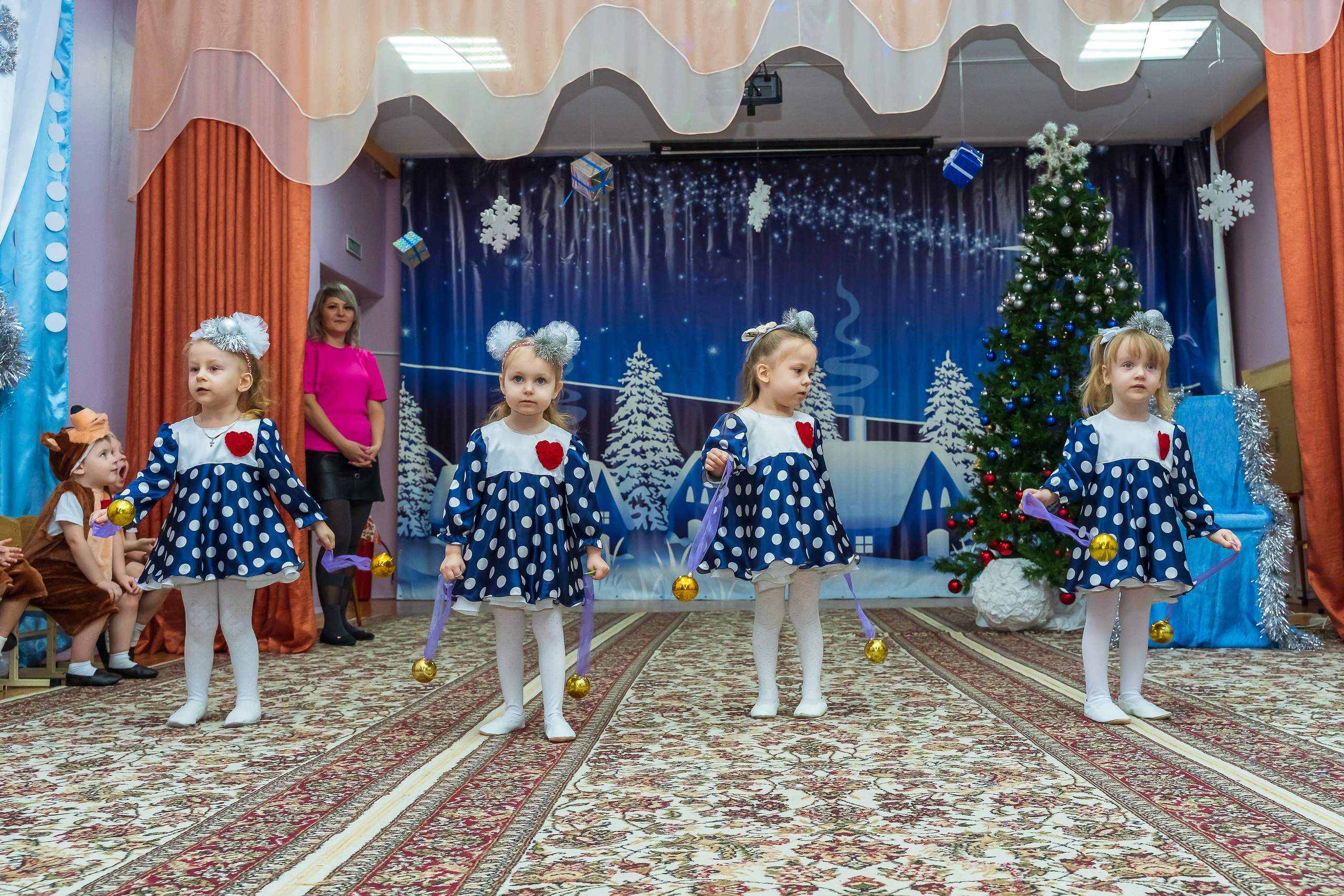 Утренник в д/саду. Детский и семейный фотограф в городе Омске Ольга Рыбина