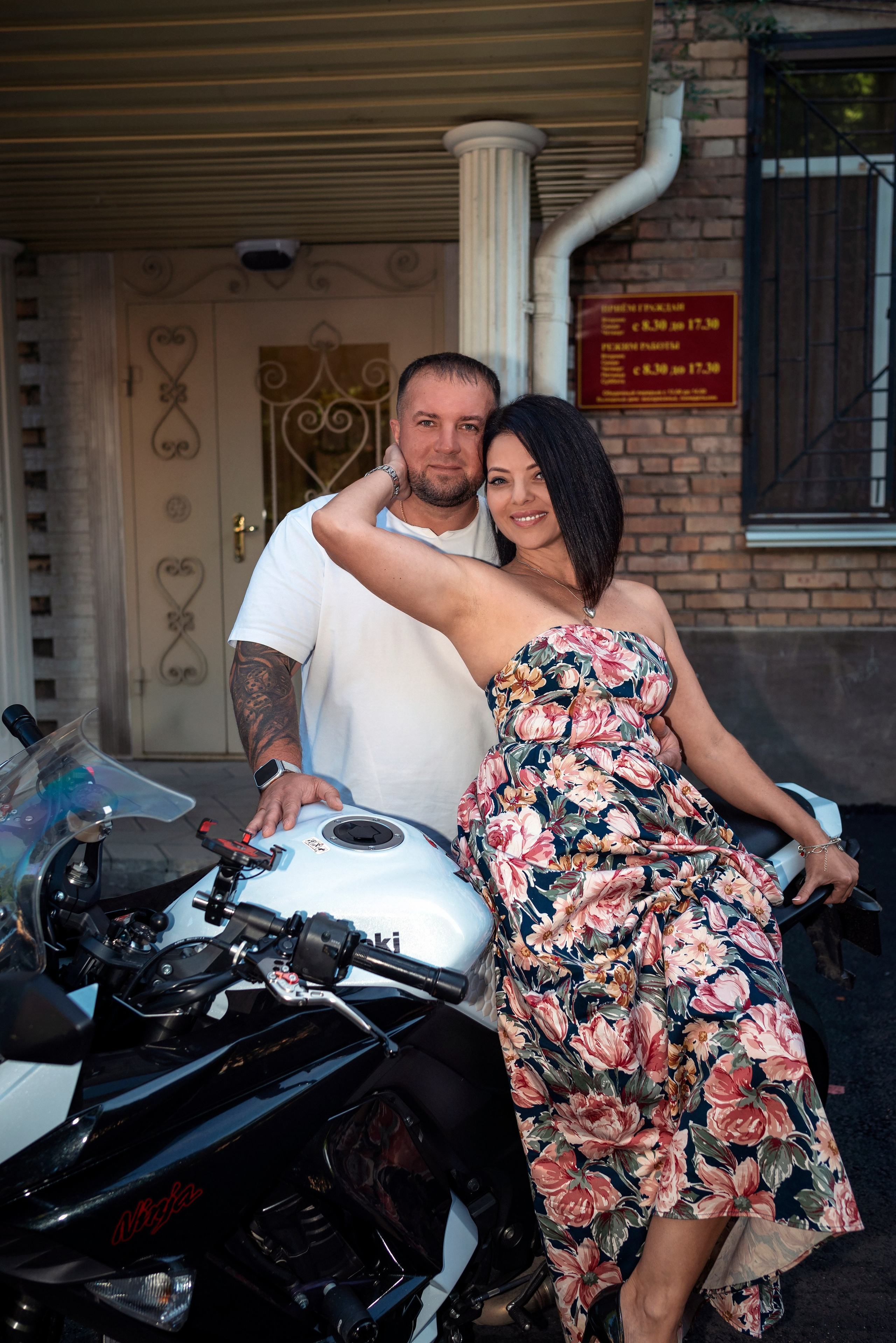 Максим и Марина Свадьба. Ваш фотограф📸 на motorcycle