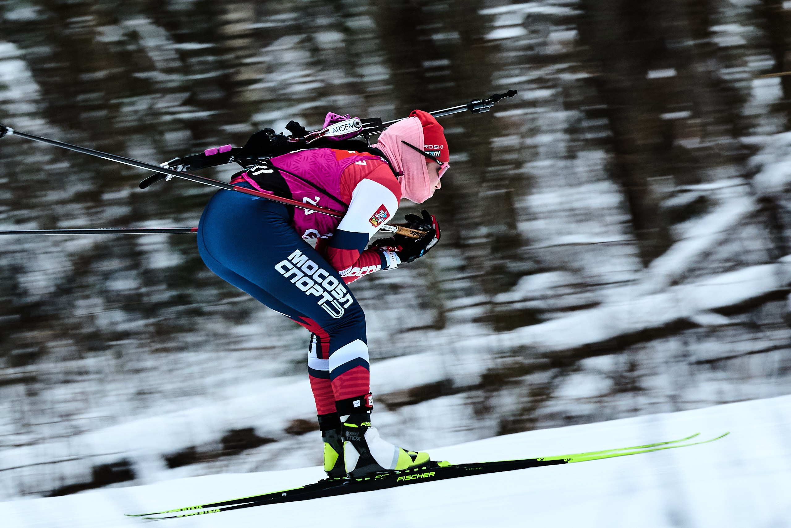 Биатлон. Чемпионат России — 2024/2025, 3-й этап, Ижевск. Ижевская винтовка. Спортивный репортажный фотограф в Ижевске Сергей Мерзляков