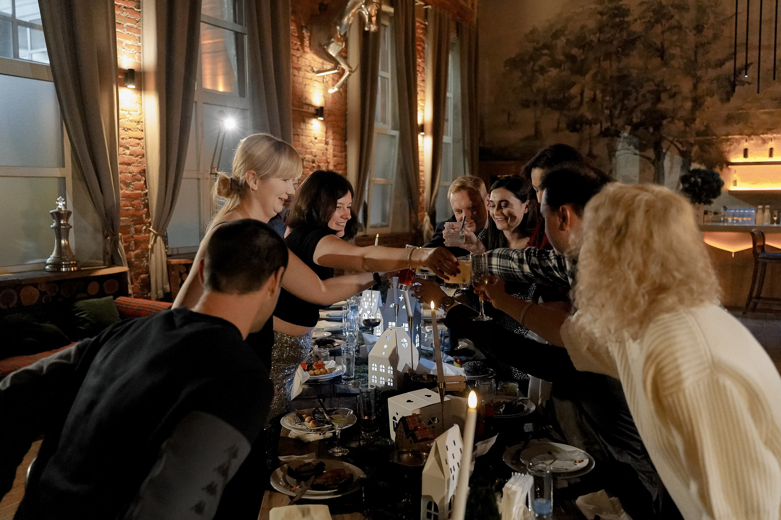 Новый год AG Loft. Свадебный фотограф Москва