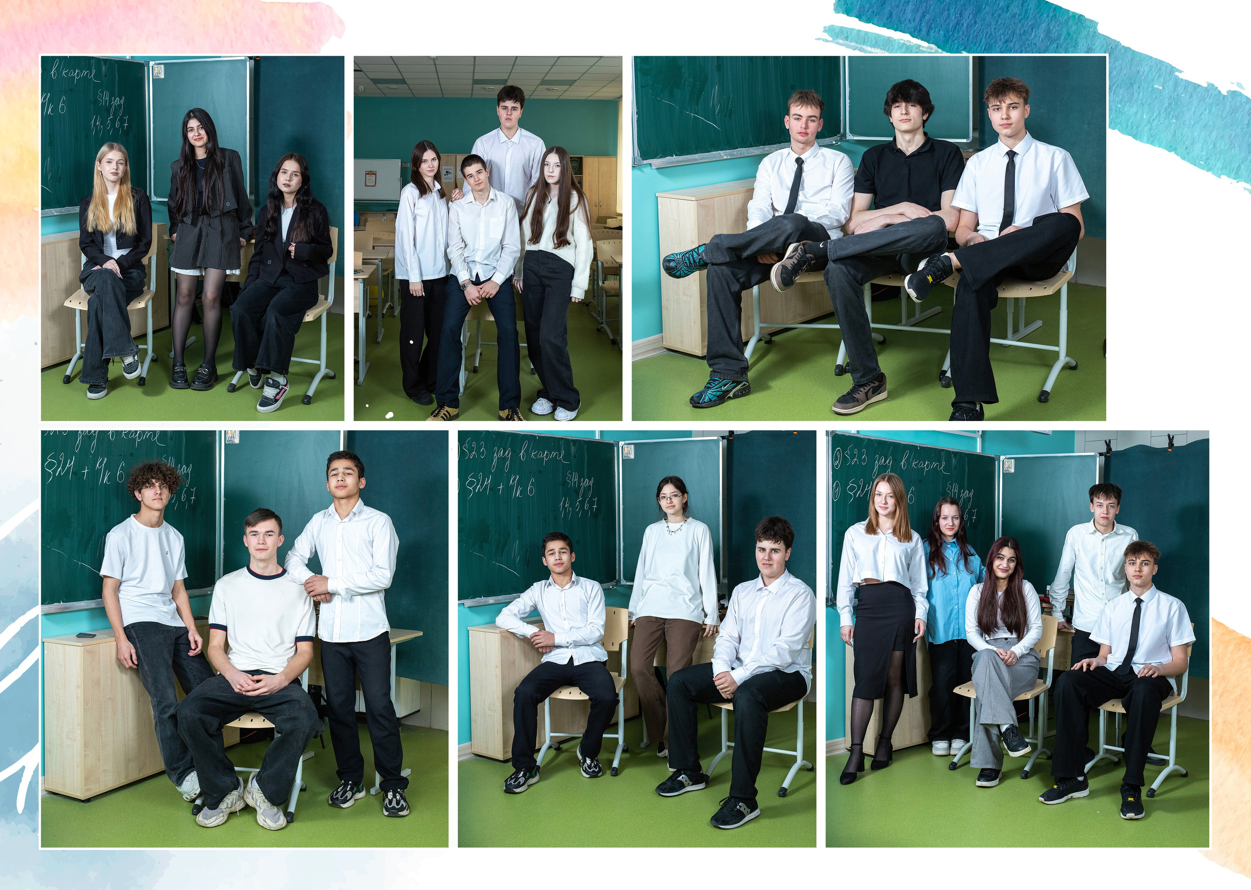 Фотокнига Акварель (9-11 класс). Фотограф Ногинск Электросталь Наталья Осетрова