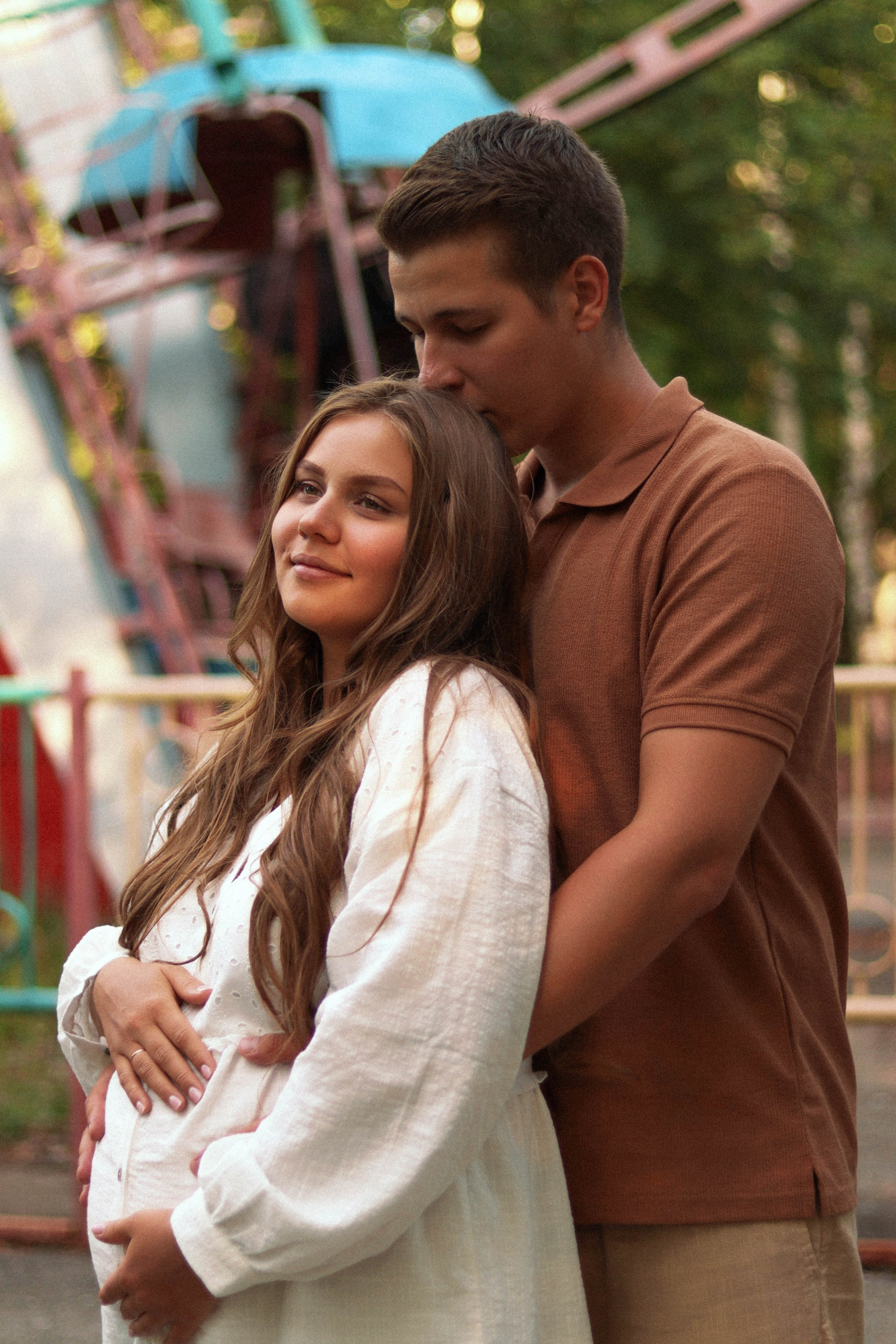 Семья Кати, Лёши и животика. Фотограф Самара Лена Мандарин