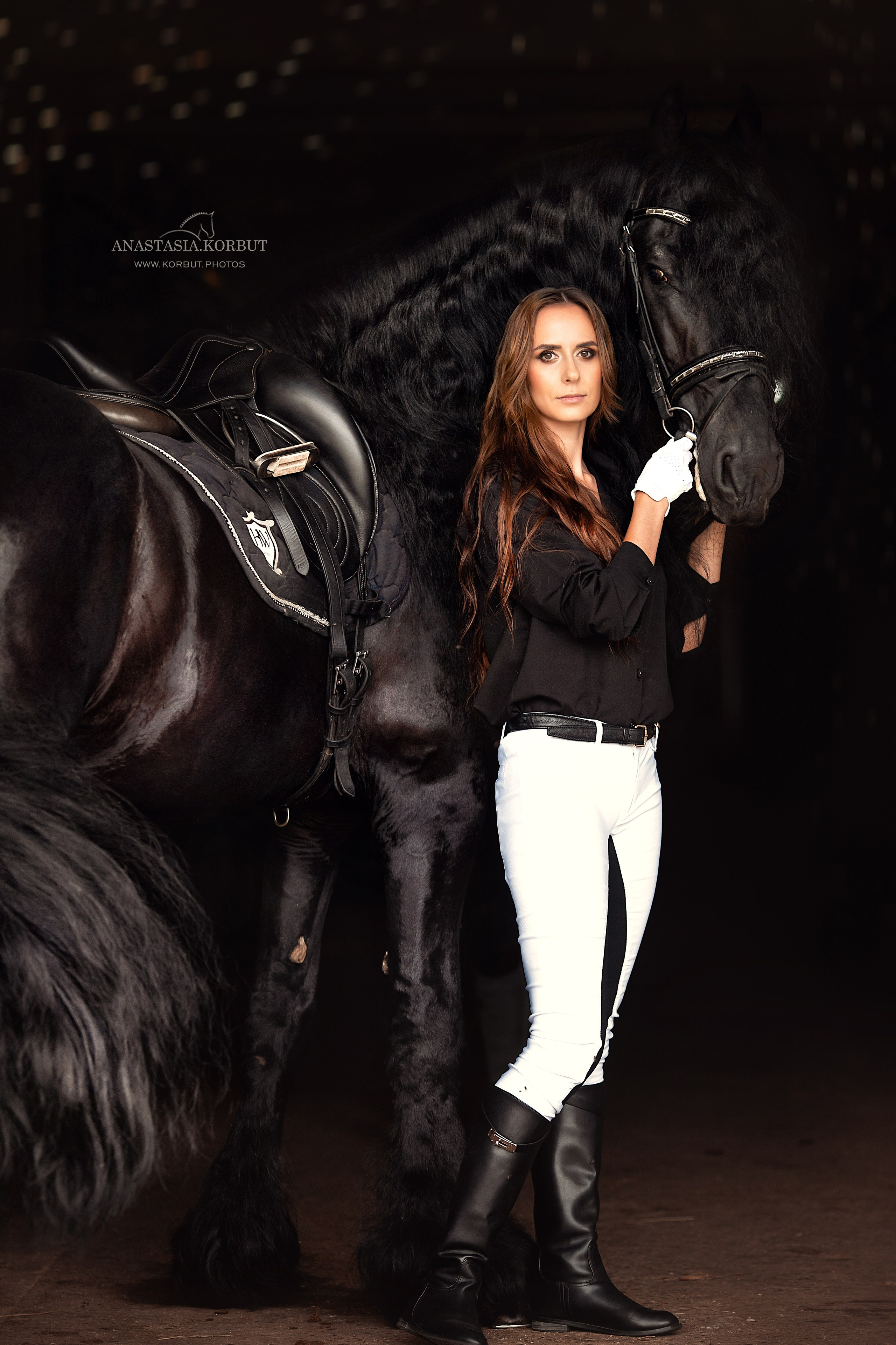 Портрет в конном стиле / Sport-look. Арт фотограф в Минске Анастасия Корбут