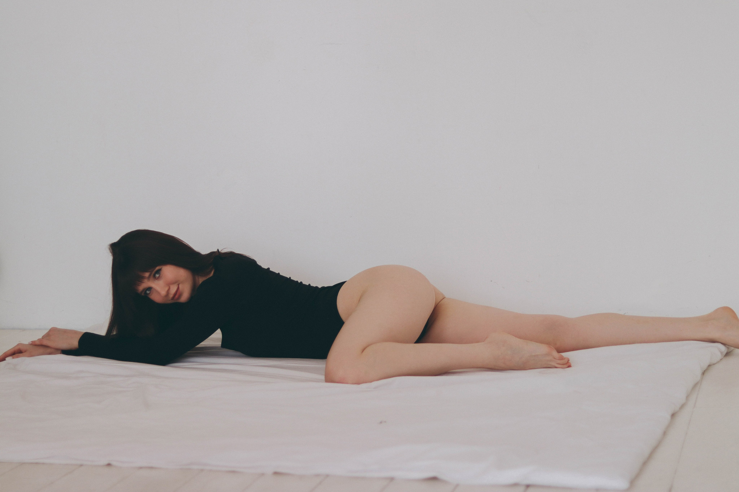 Фотосъёмка Вики в студии. Фотограф Самара Лена Мандарин